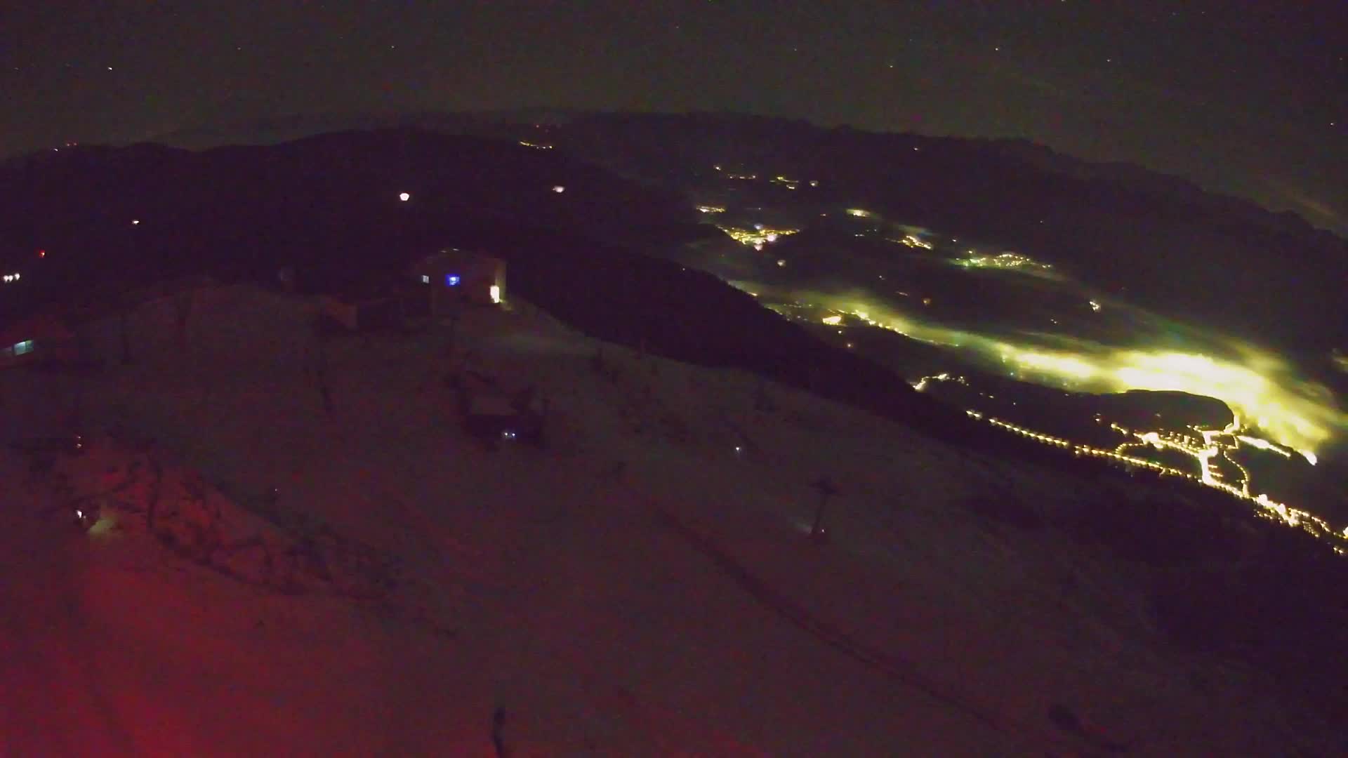 Skigebiet Kronplatz Gipfel | Blick auf Bruneck
