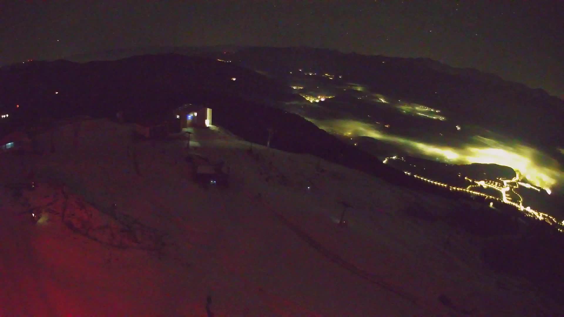 Kronplatz peak Ski resort | view to Bruneck