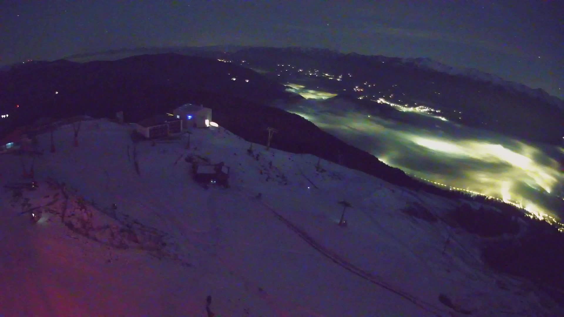 Smučišče Kronplatz – vrh | pogled na Bruneck