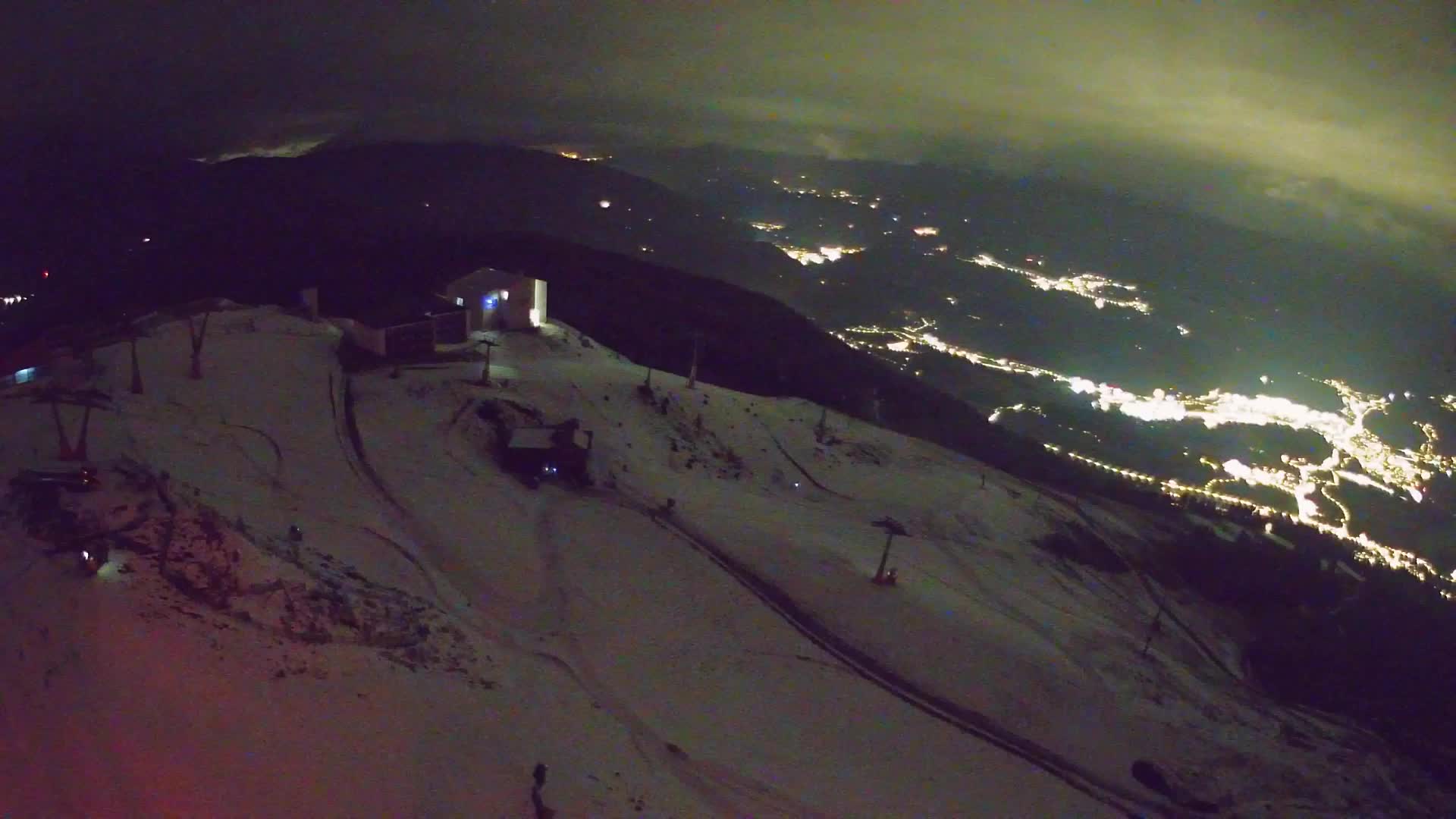 Skigebiet Kronplatz Gipfel | Blick auf Bruneck