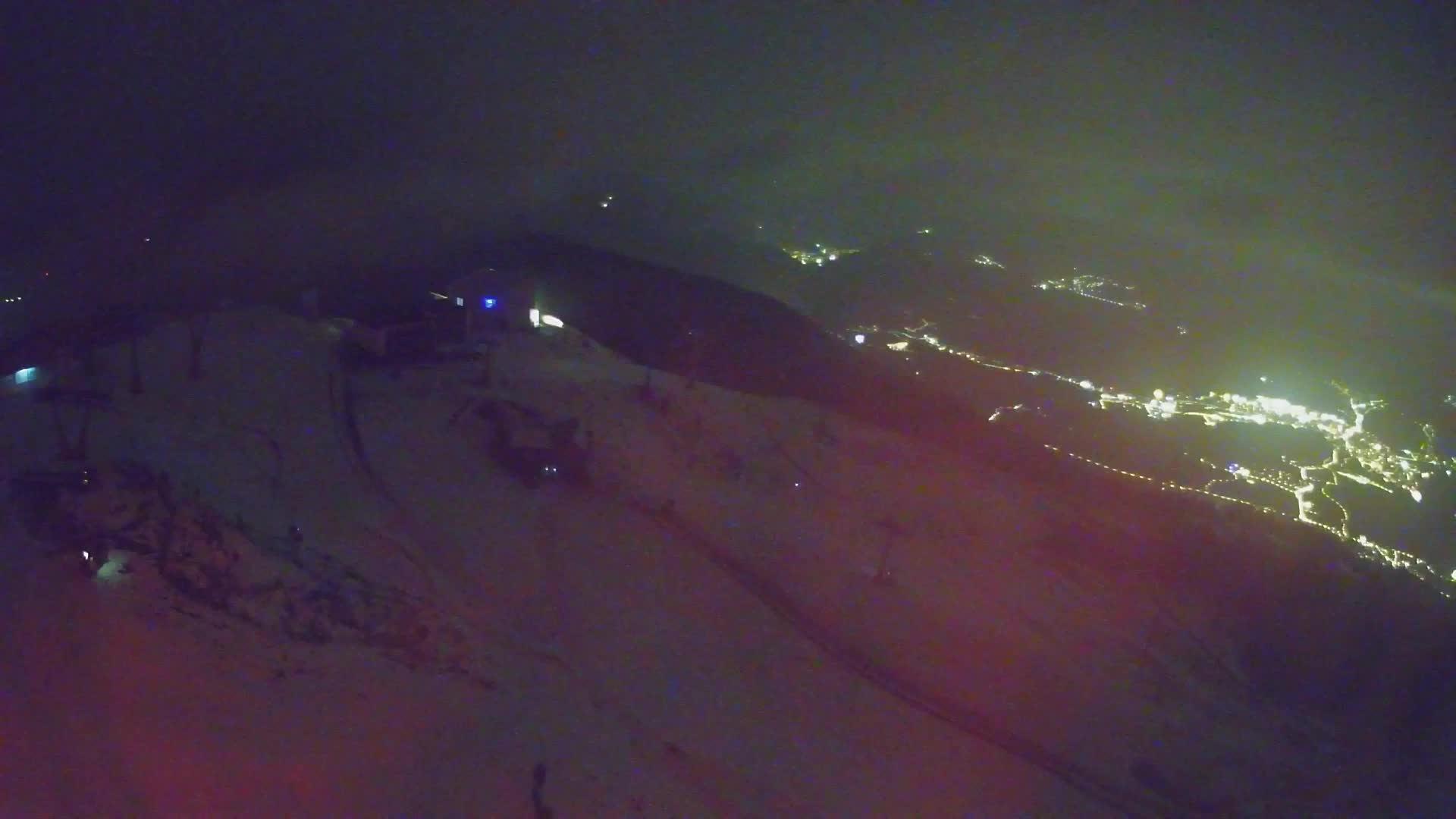 Kronplatz peak Ski resort | view to Bruneck