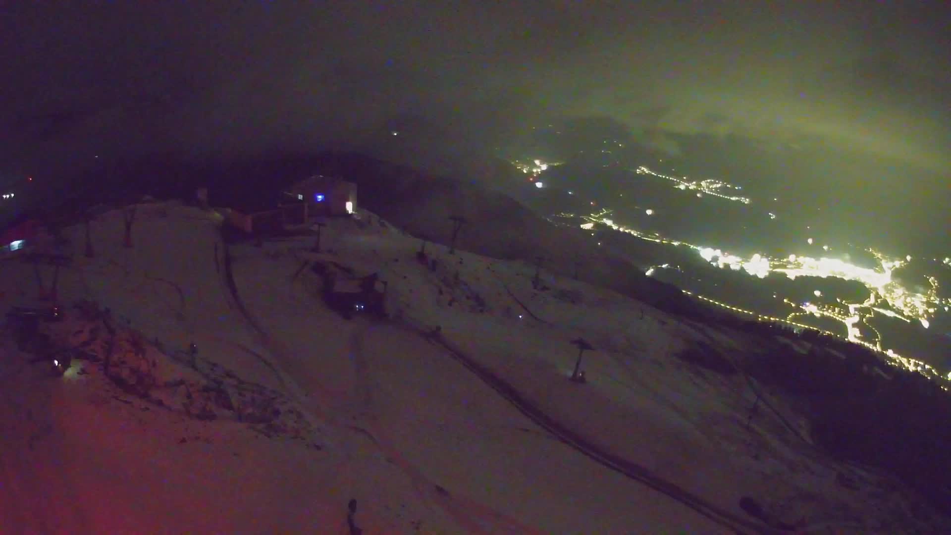 Kronplatz peak Ski resort | view to Bruneck