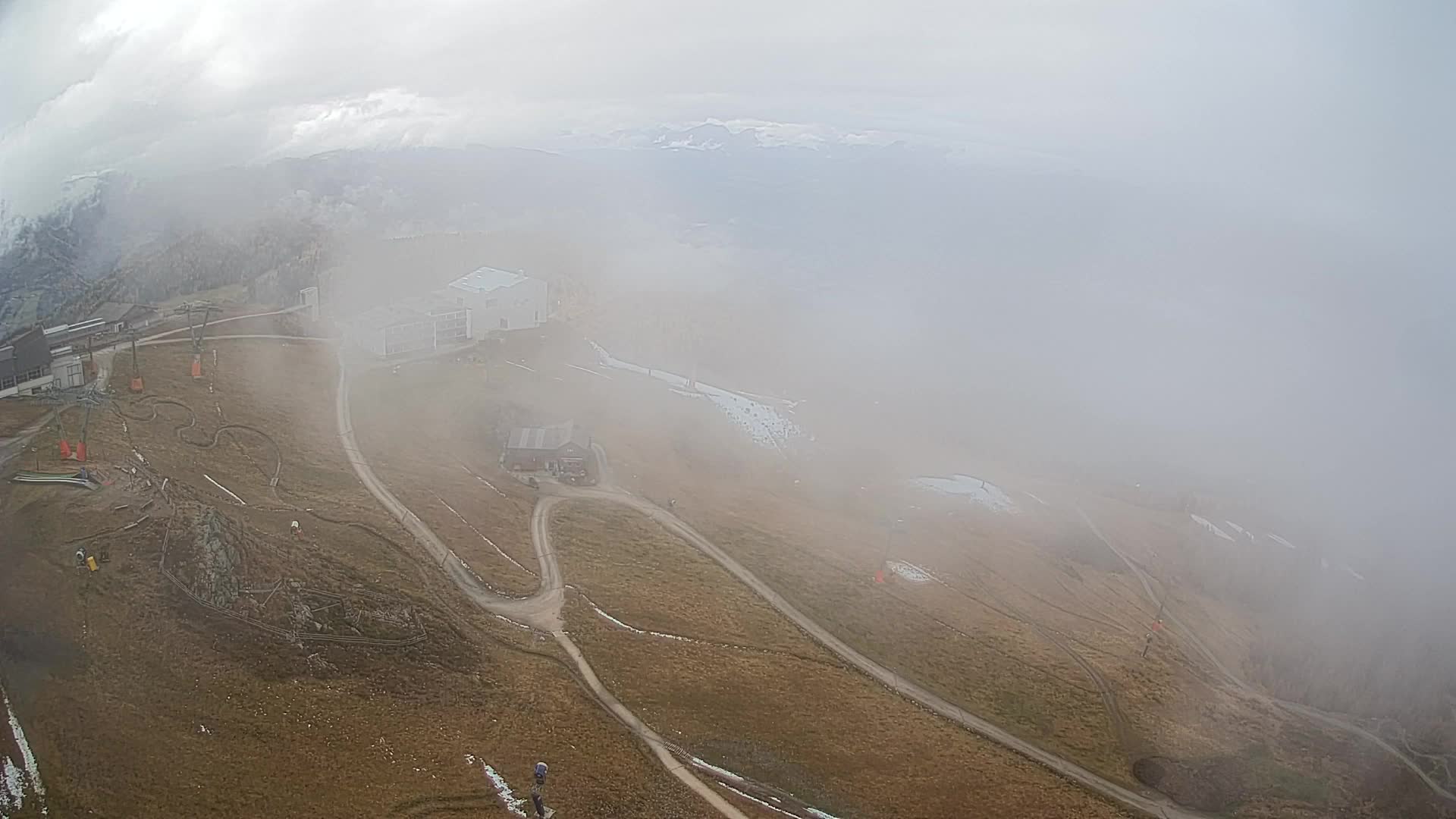 Kronplatz peak Ski resort | view to Bruneck