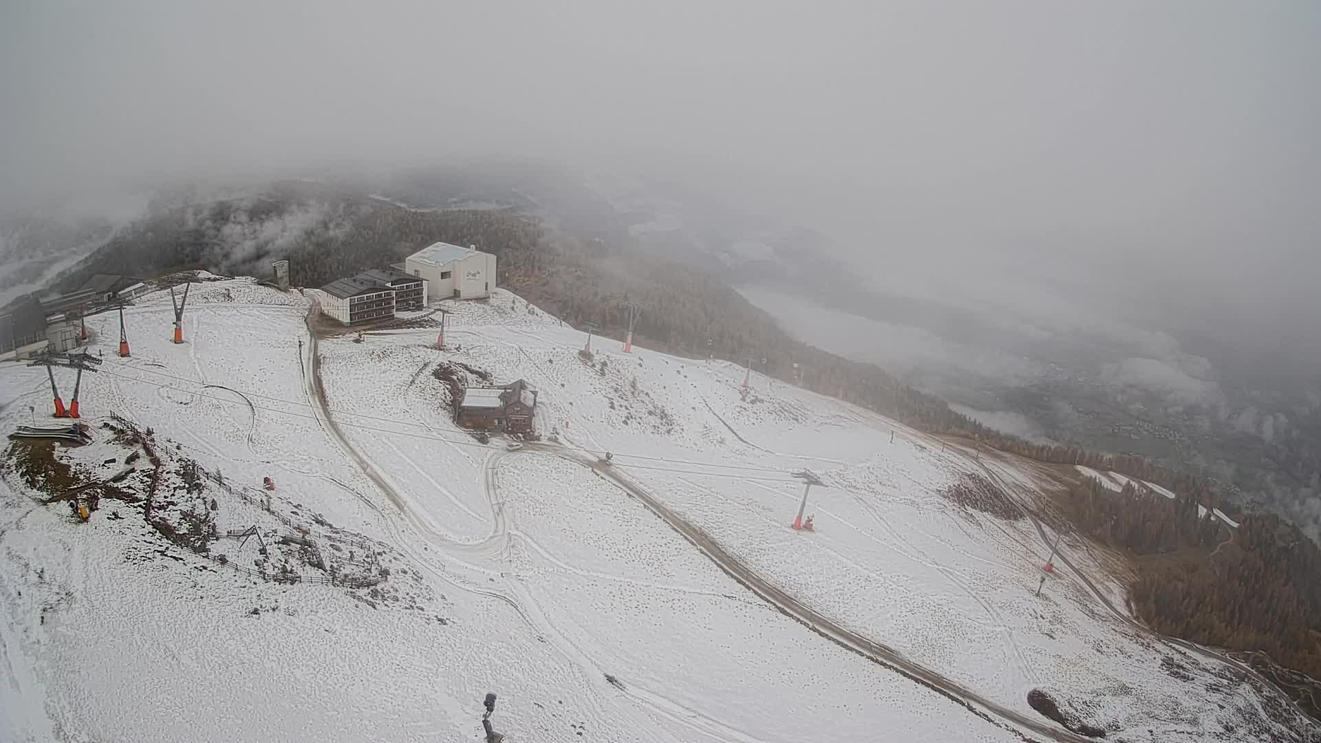 Stazione sciistica di Plan de Corones | vista su Brunico