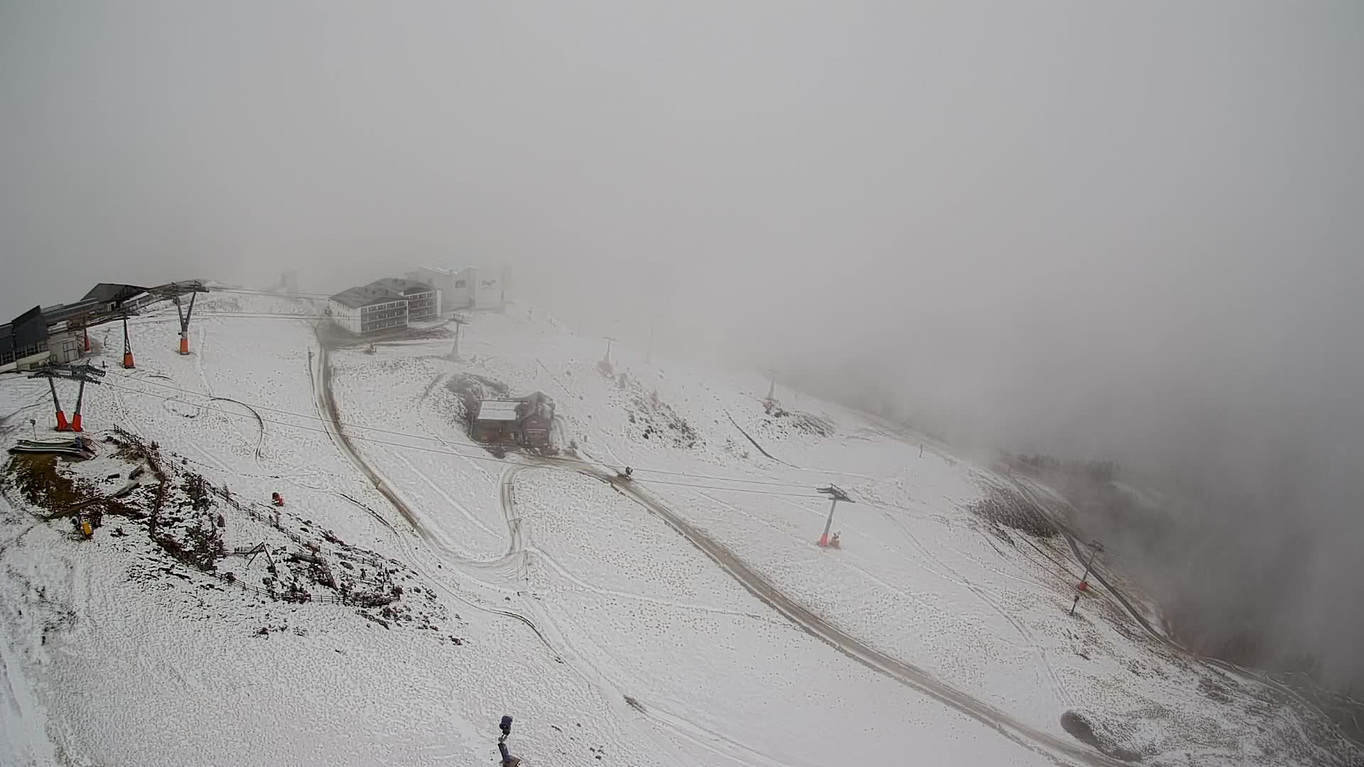 Kronplatz peak Ski resort | view to Bruneck