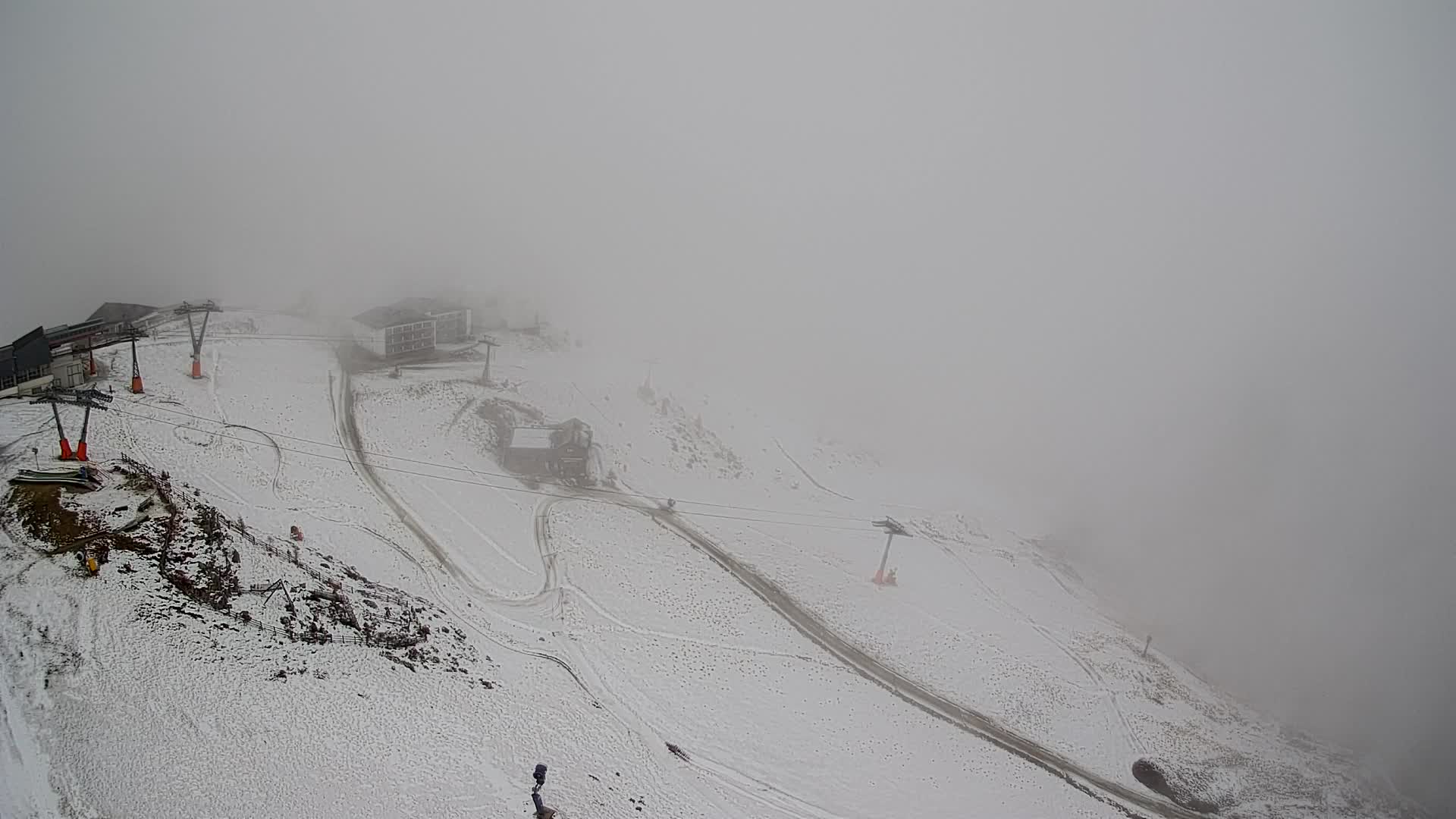 Station de ski Kronplatz sommet | vue sur Brunico