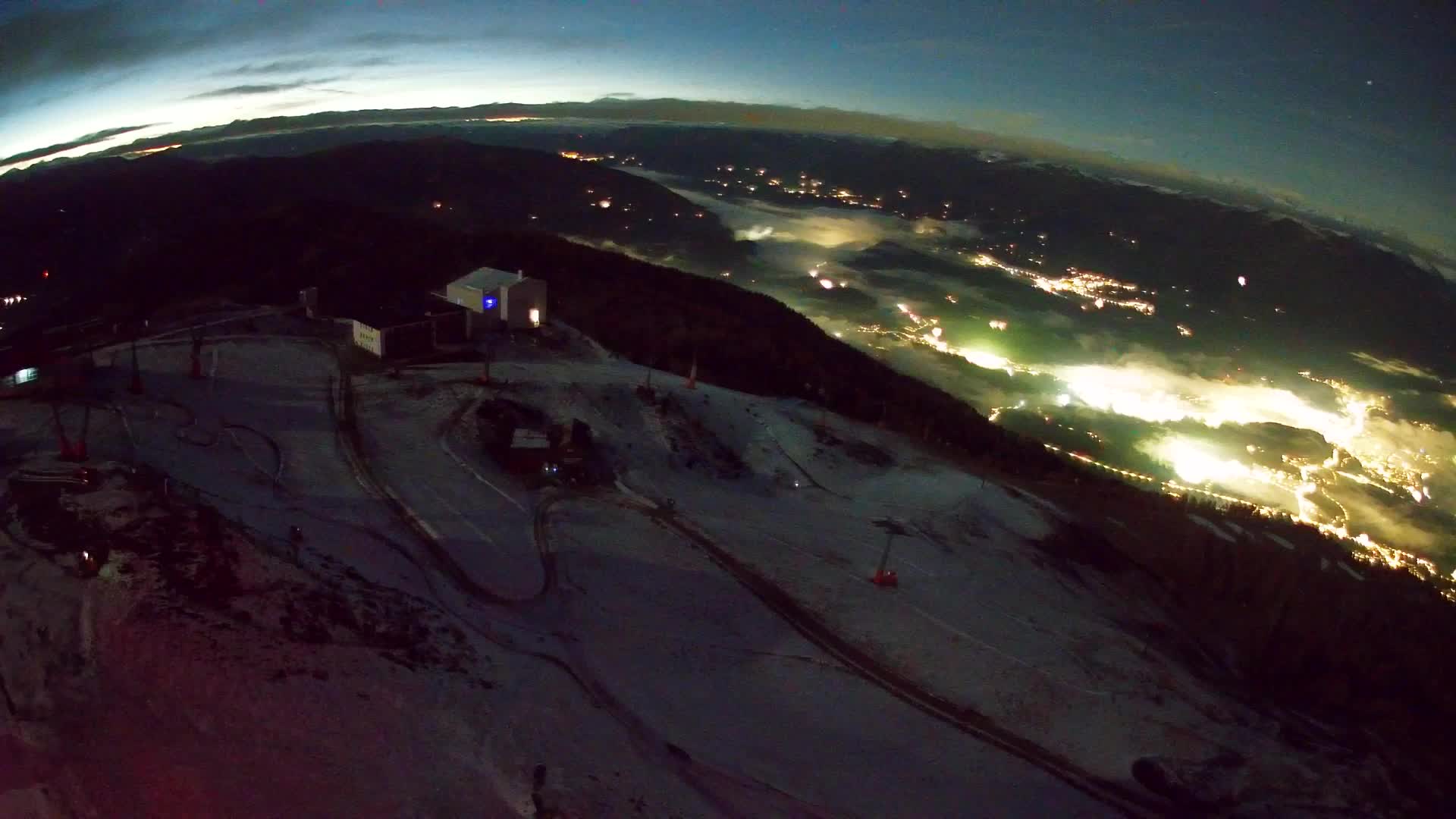 Smučišče Kronplatz – vrh | pogled na Bruneck