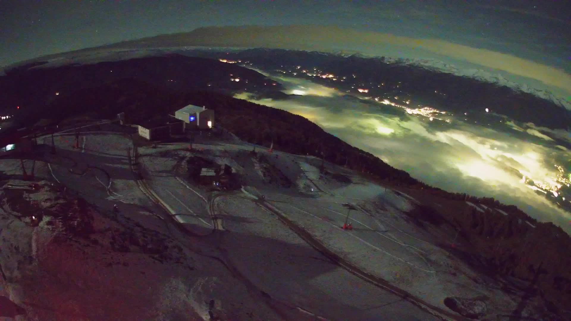 Smučišče Kronplatz – vrh | pogled na Bruneck