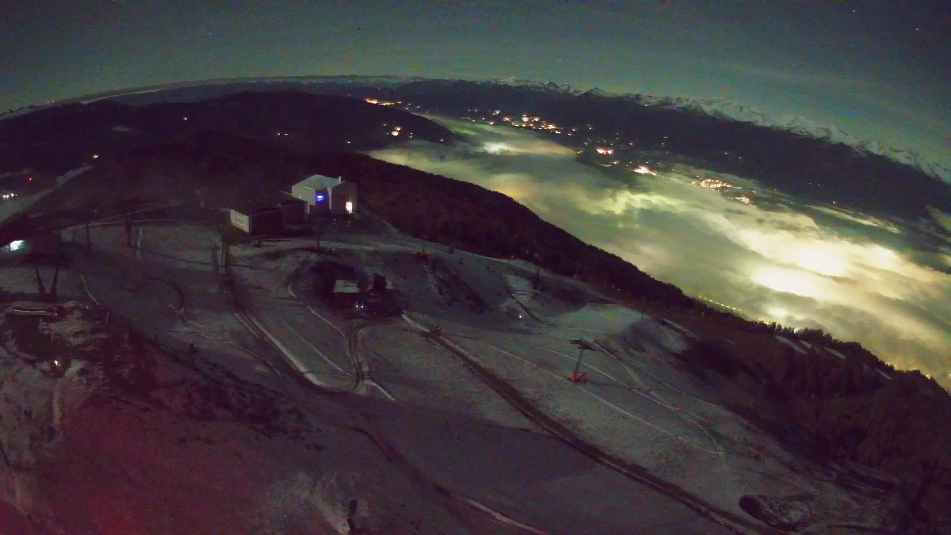 Smučišče Kronplatz – vrh | pogled na Bruneck