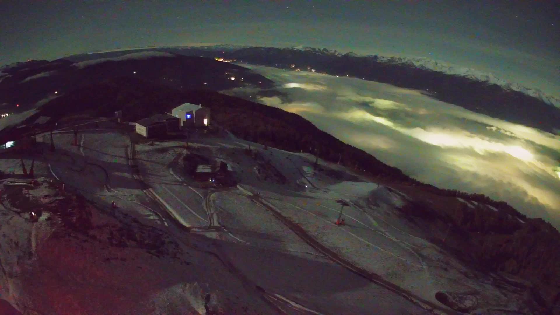 Smučišče Kronplatz – vrh | pogled na Bruneck