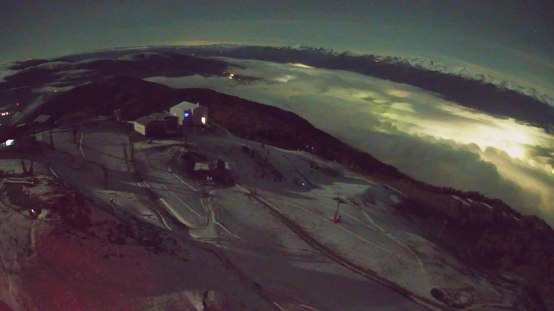 Smučišče Kronplatz – vrh | pogled na Bruneck