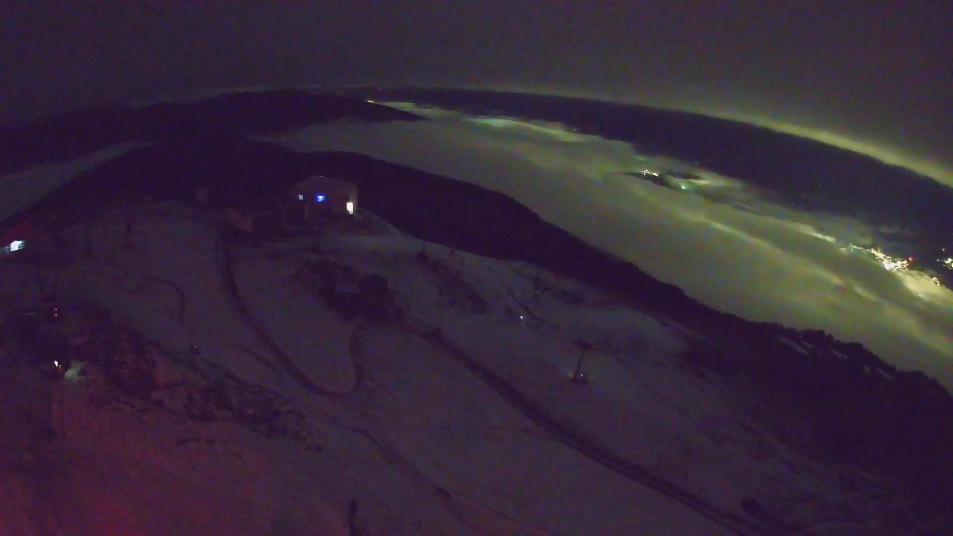 Kronplatz peak Ski resort | view to Bruneck