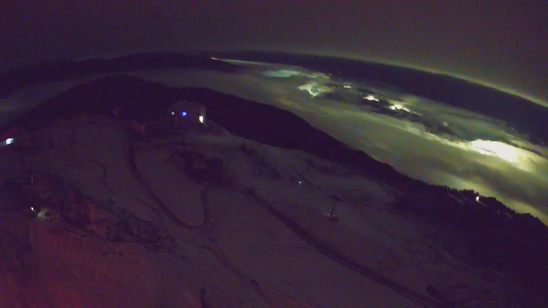 Kronplatz peak Ski resort | view to Bruneck