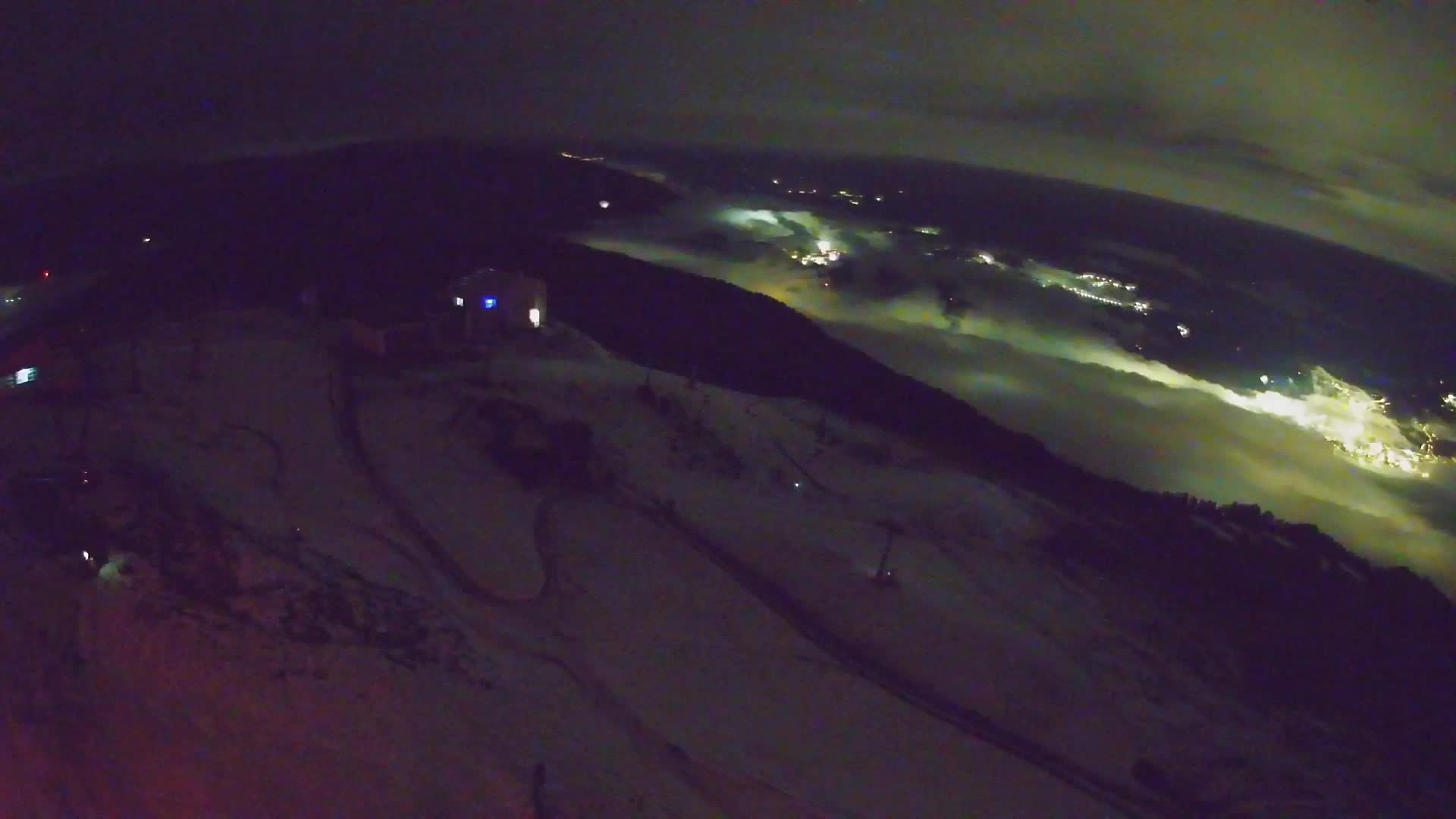 Kronplatz peak Ski resort | view to Bruneck