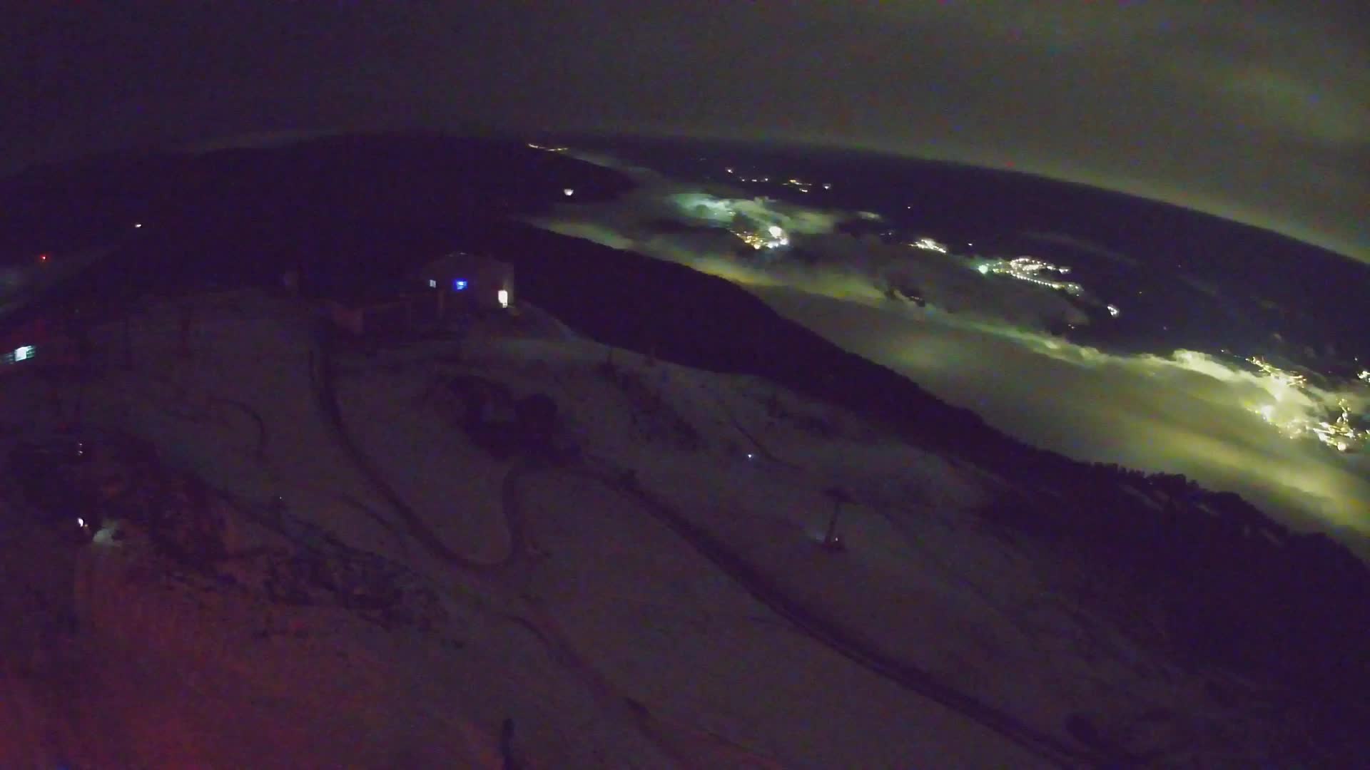 Skigebiet Kronplatz Gipfel | Blick auf Bruneck