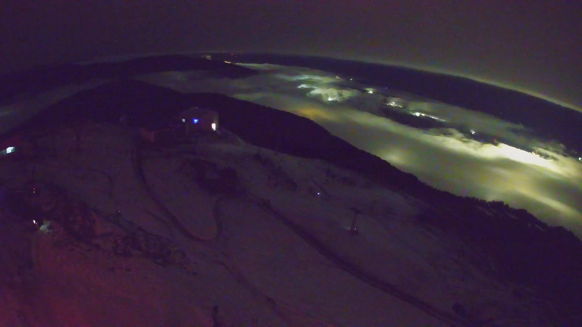 Kronplatz peak Ski resort | view to Bruneck