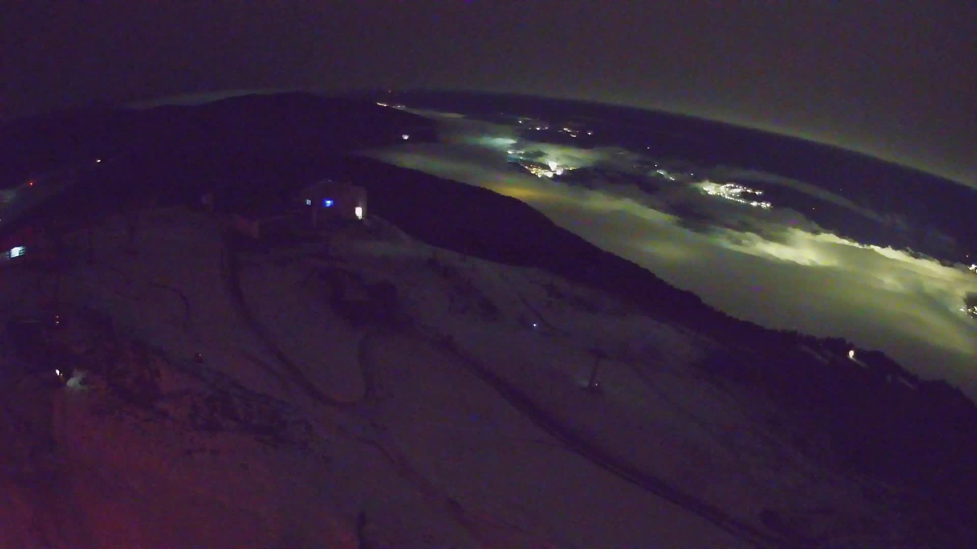 Skigebiet Kronplatz Gipfel | Blick auf Bruneck