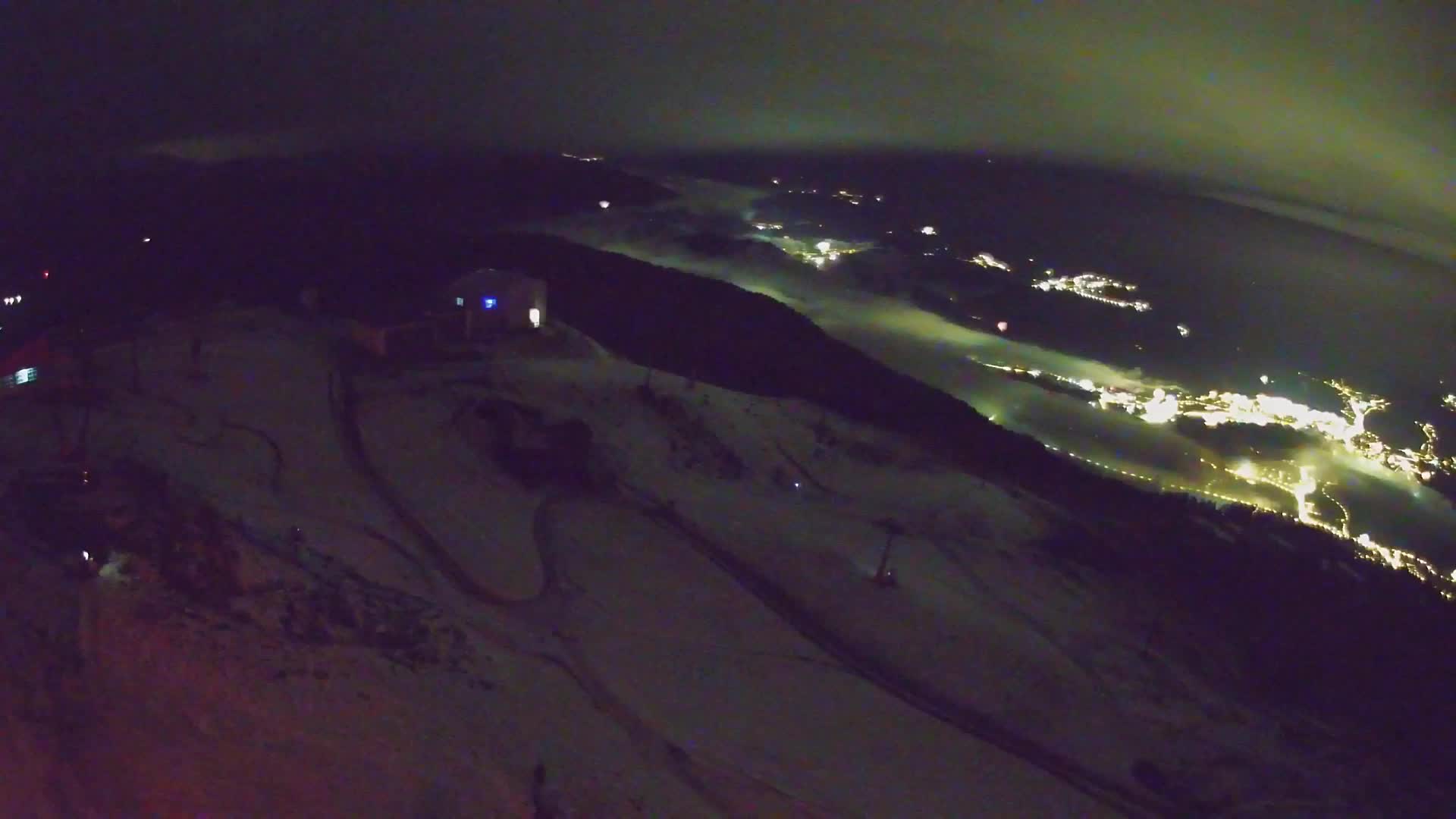 Stazione sciistica di Plan de Corones | vista su Brunico