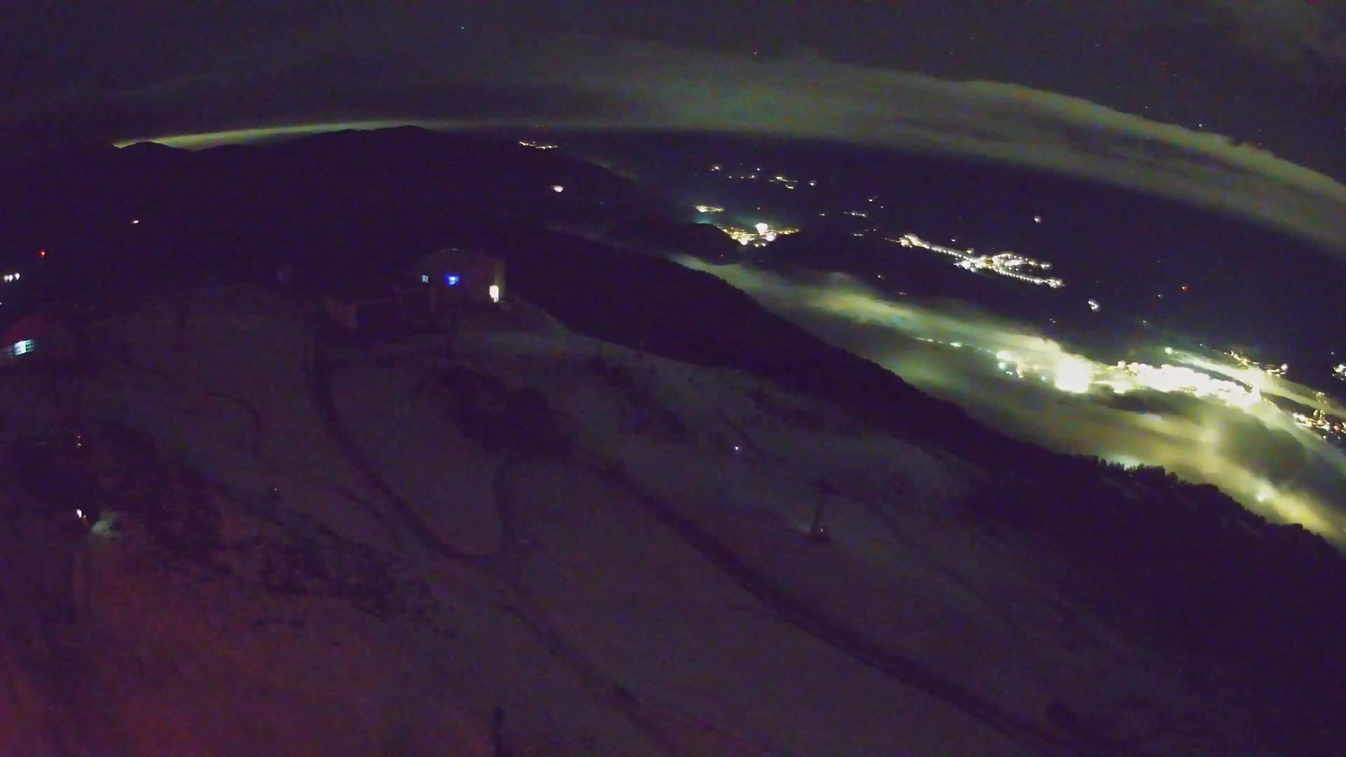 Kronplatz peak Ski resort | view to Bruneck