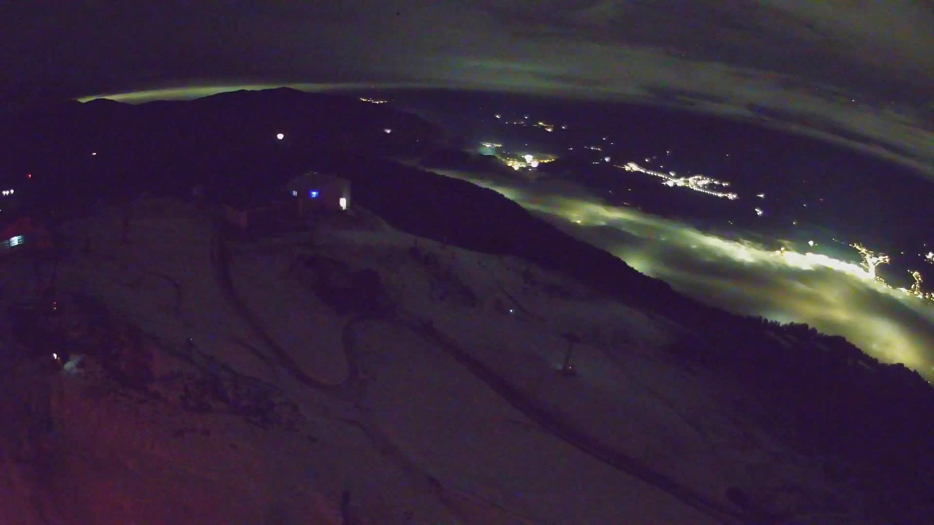 Skigebiet Kronplatz Gipfel | Blick auf Bruneck