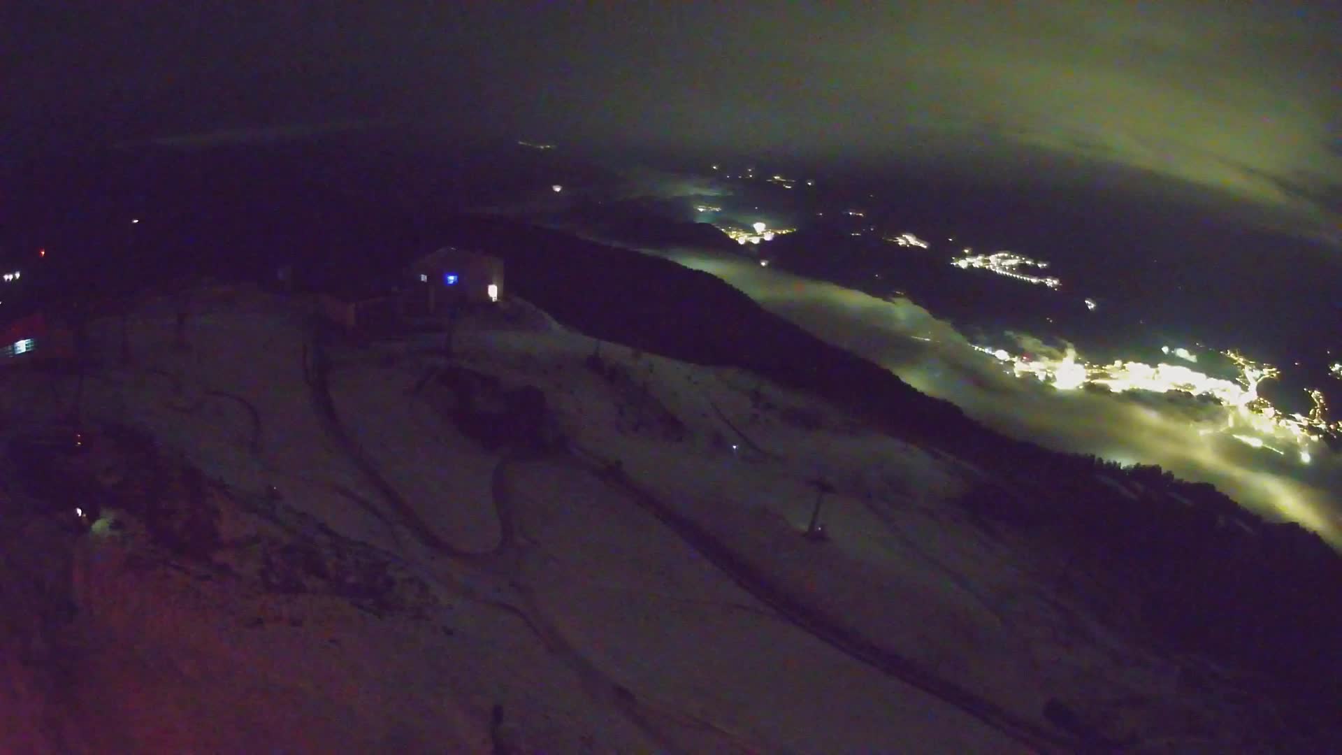 Stazione sciistica di Plan de Corones | vista su Brunico