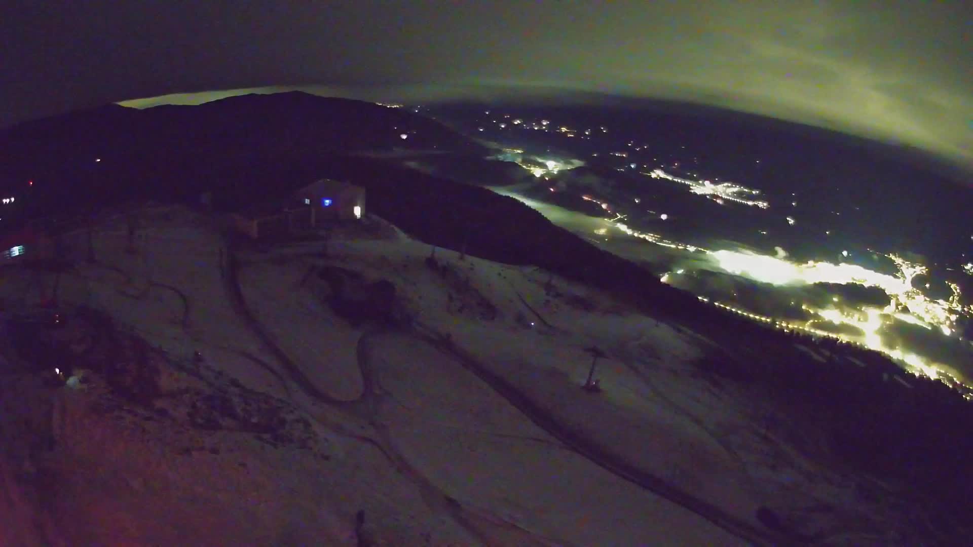 Kronplatz peak Ski resort | view to Bruneck