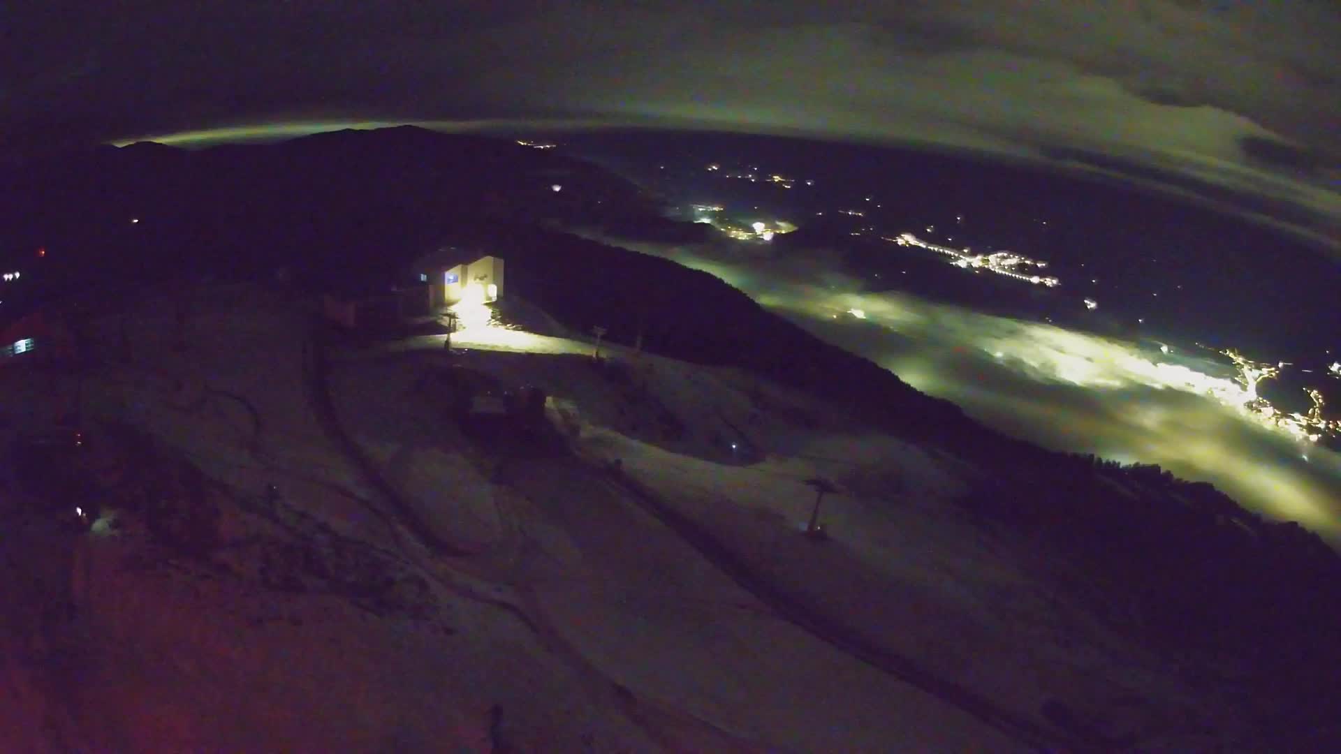 Kronplatz peak Ski resort | view to Bruneck