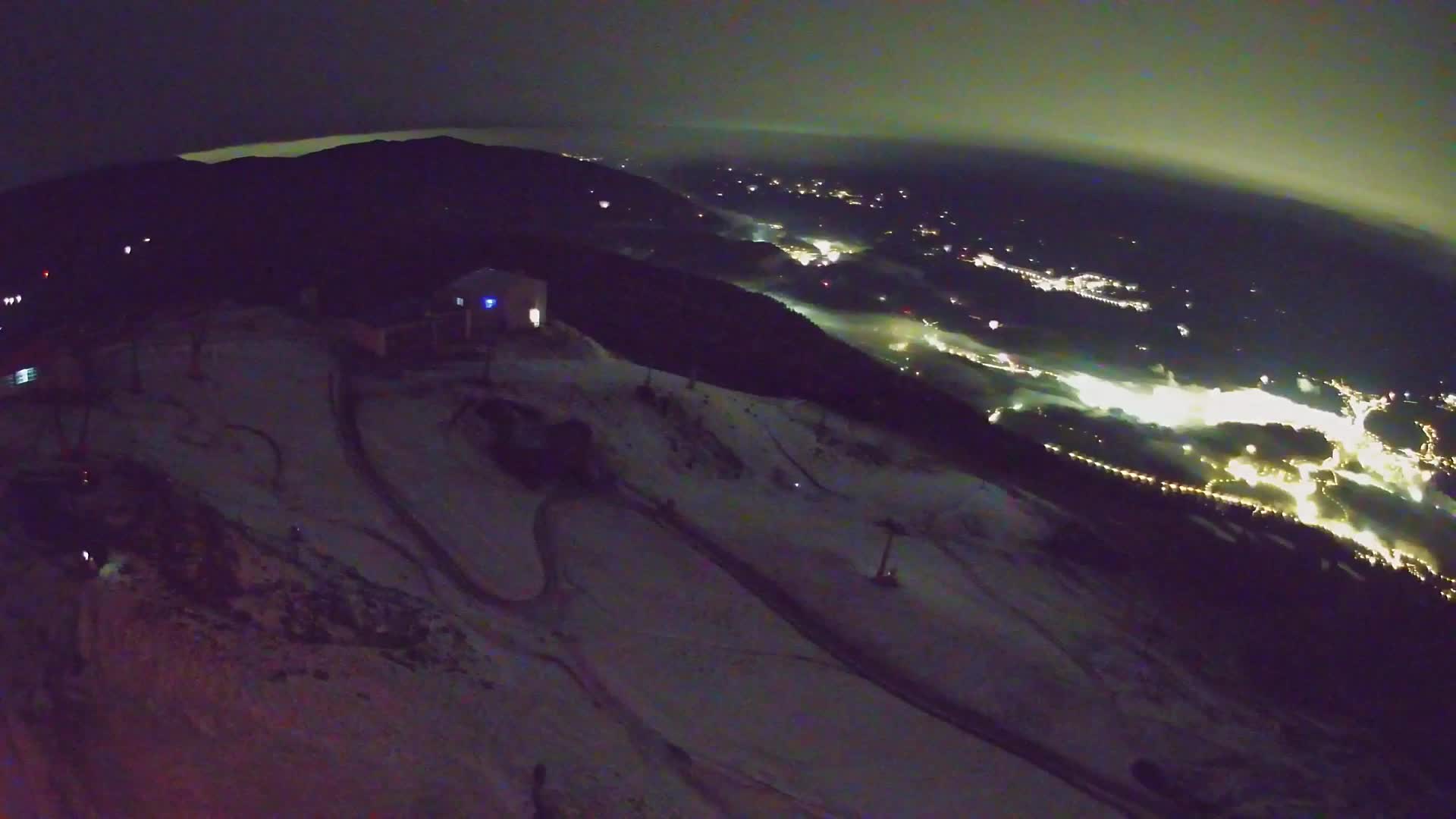 Kronplatz peak Ski resort | view to Bruneck