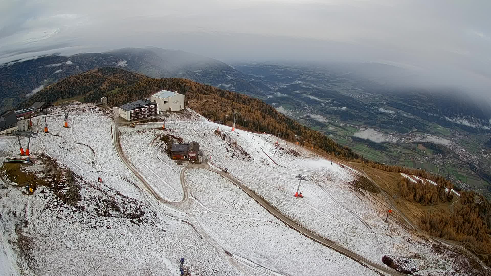 Skijalište Kronplatz – vrh | pogled na Bruneck