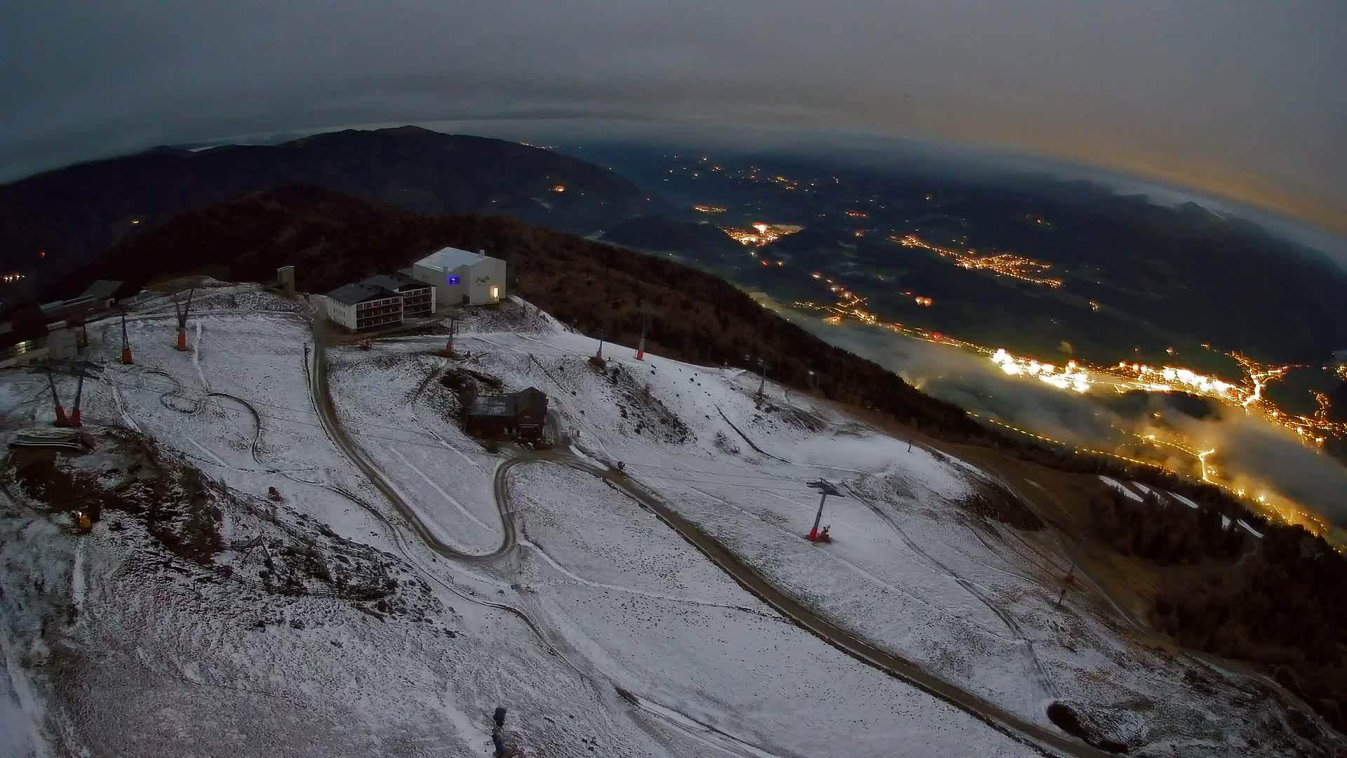 Smučišče Kronplatz – vrh | pogled na Bruneck