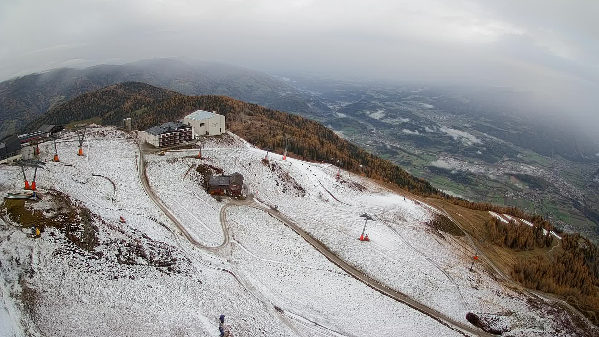 Skijalište Kronplatz – vrh | pogled na Bruneck