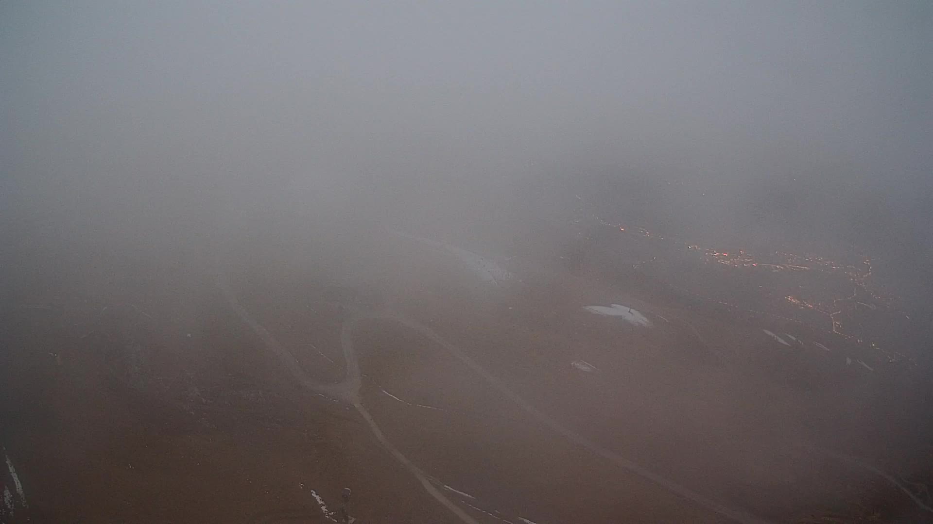 Cima estación de esquí Kronplatz | vista hacia Brunico
