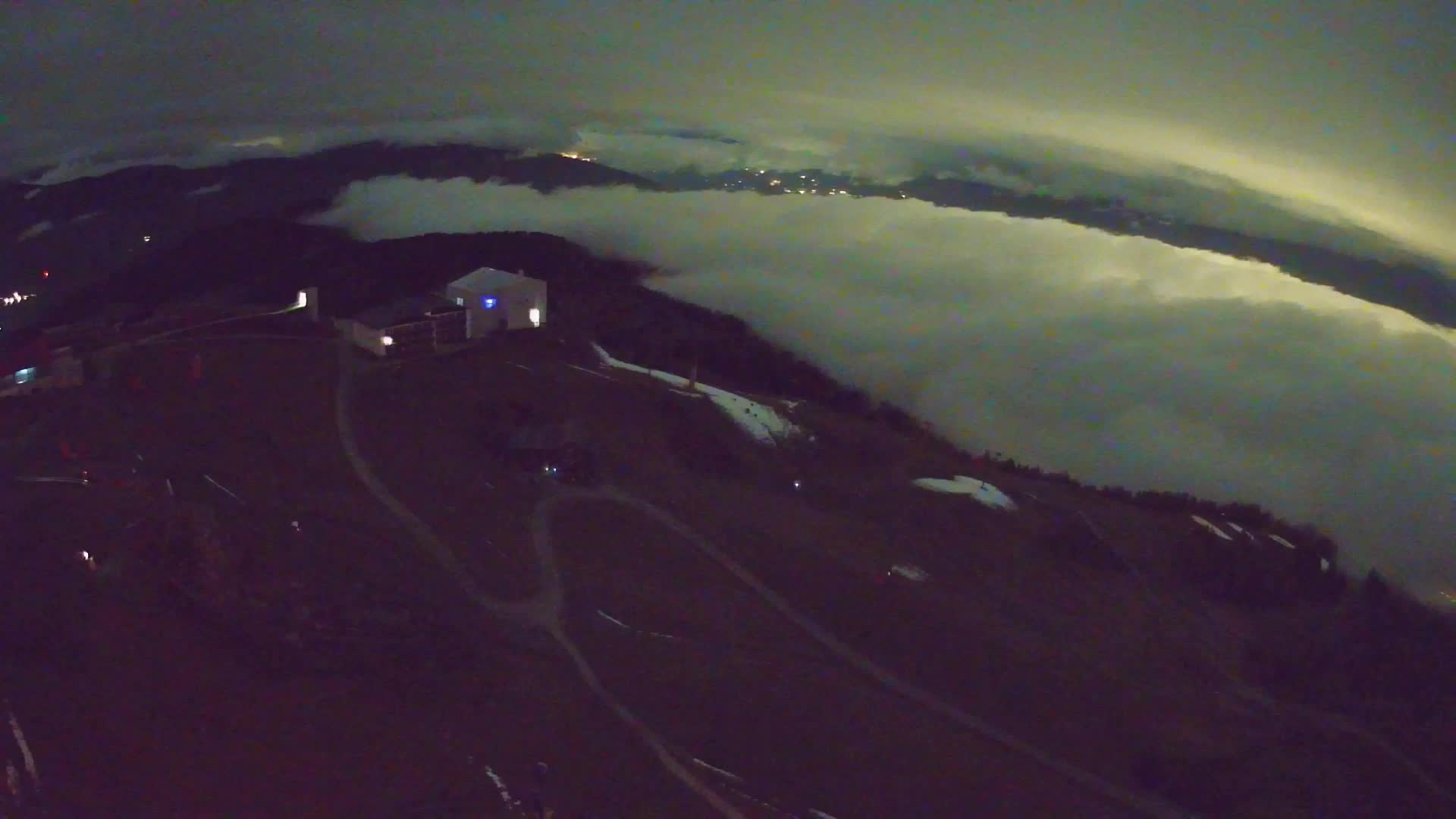 Kronplatz peak Ski resort | view to Bruneck