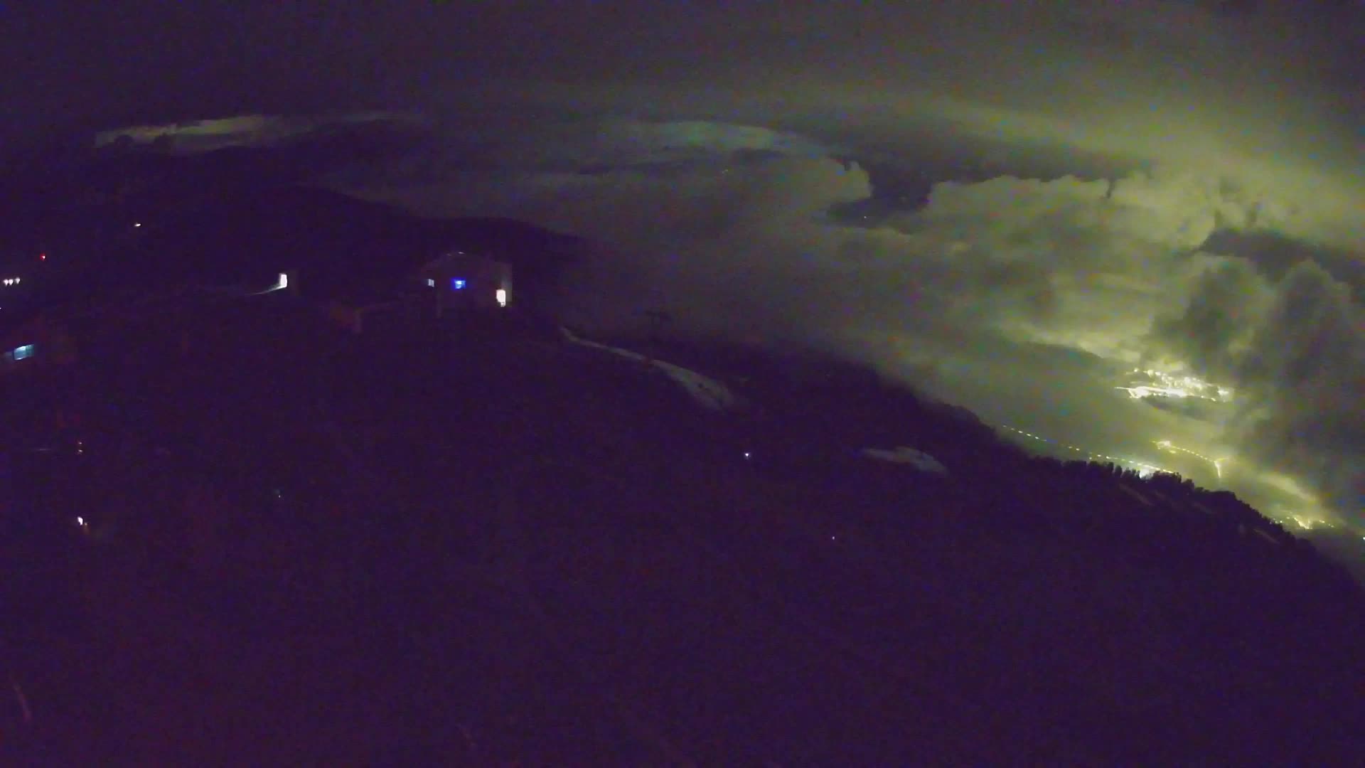 Station de ski Kronplatz sommet | vue sur Brunico