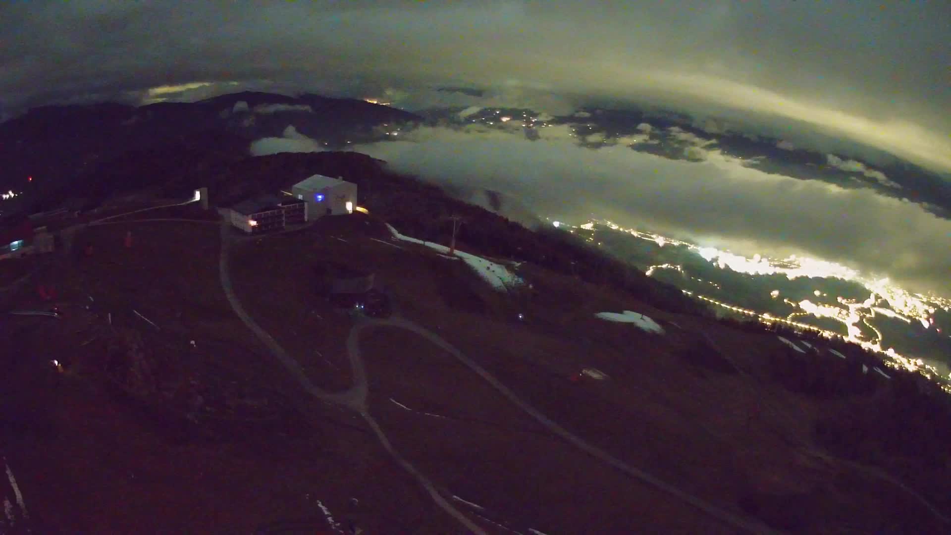 Kronplatz peak Ski resort | view to Bruneck