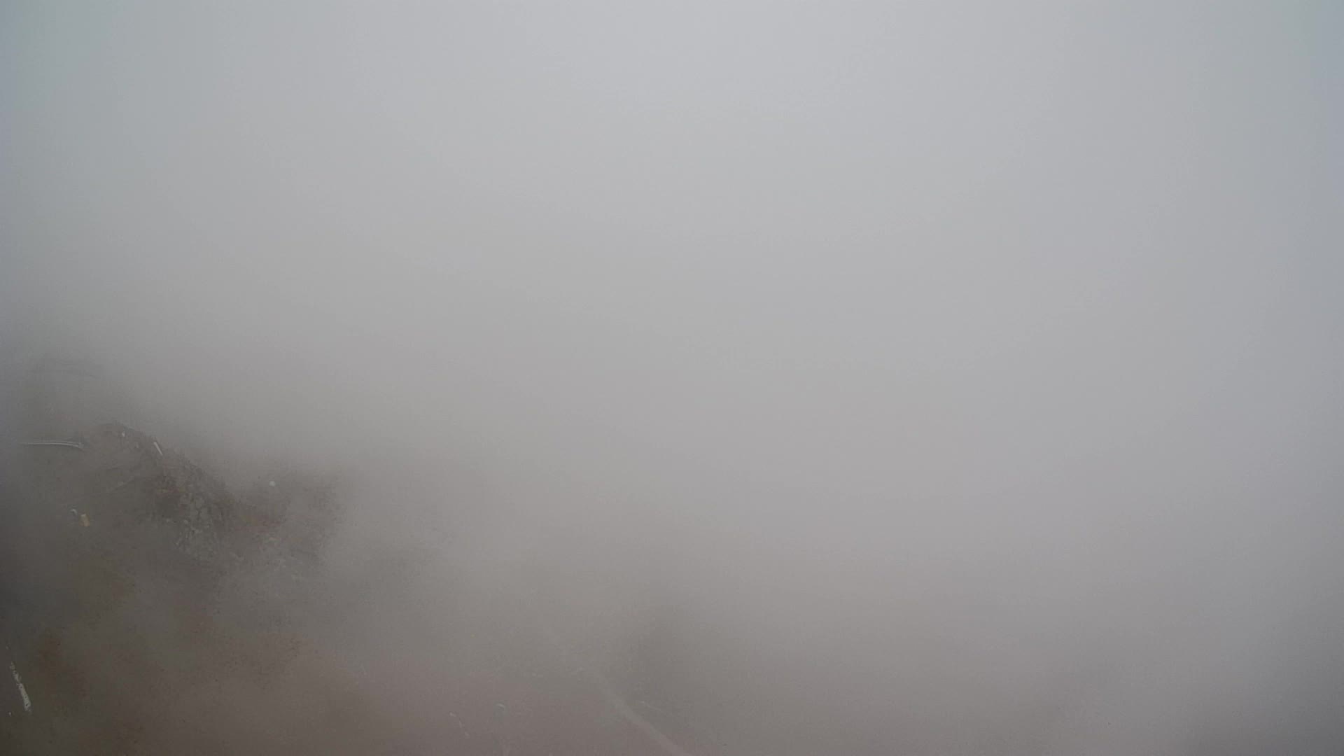 Cima estación de esquí Kronplatz | vista hacia Brunico