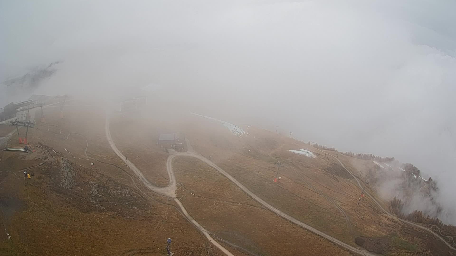 Station de ski Kronplatz sommet | vue sur Brunico
