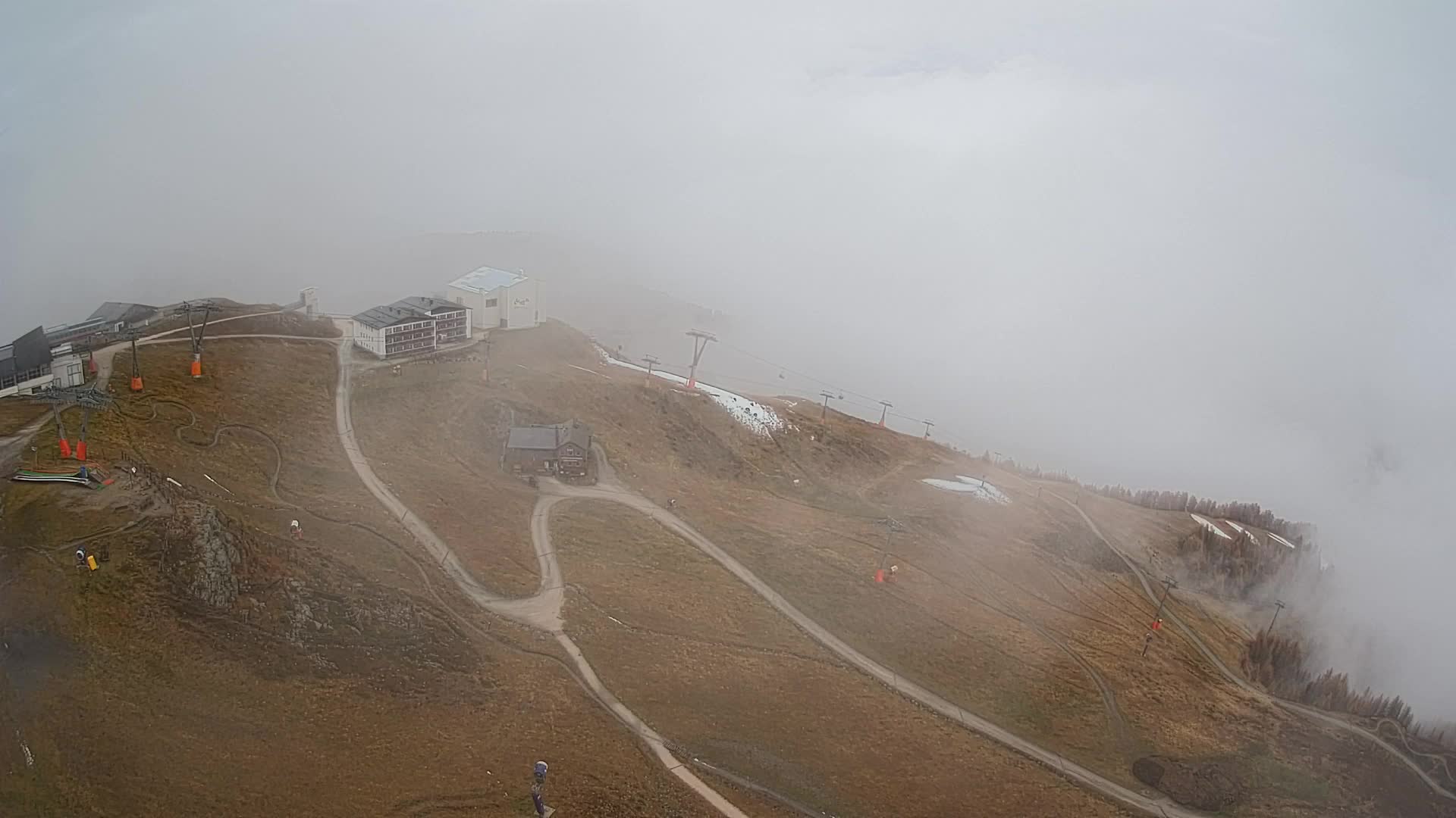 Kronplatz peak Ski resort | view to Bruneck