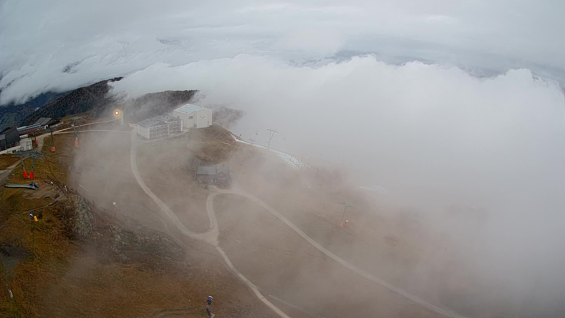 Skigebiet Kronplatz Gipfel | Blick auf Bruneck
