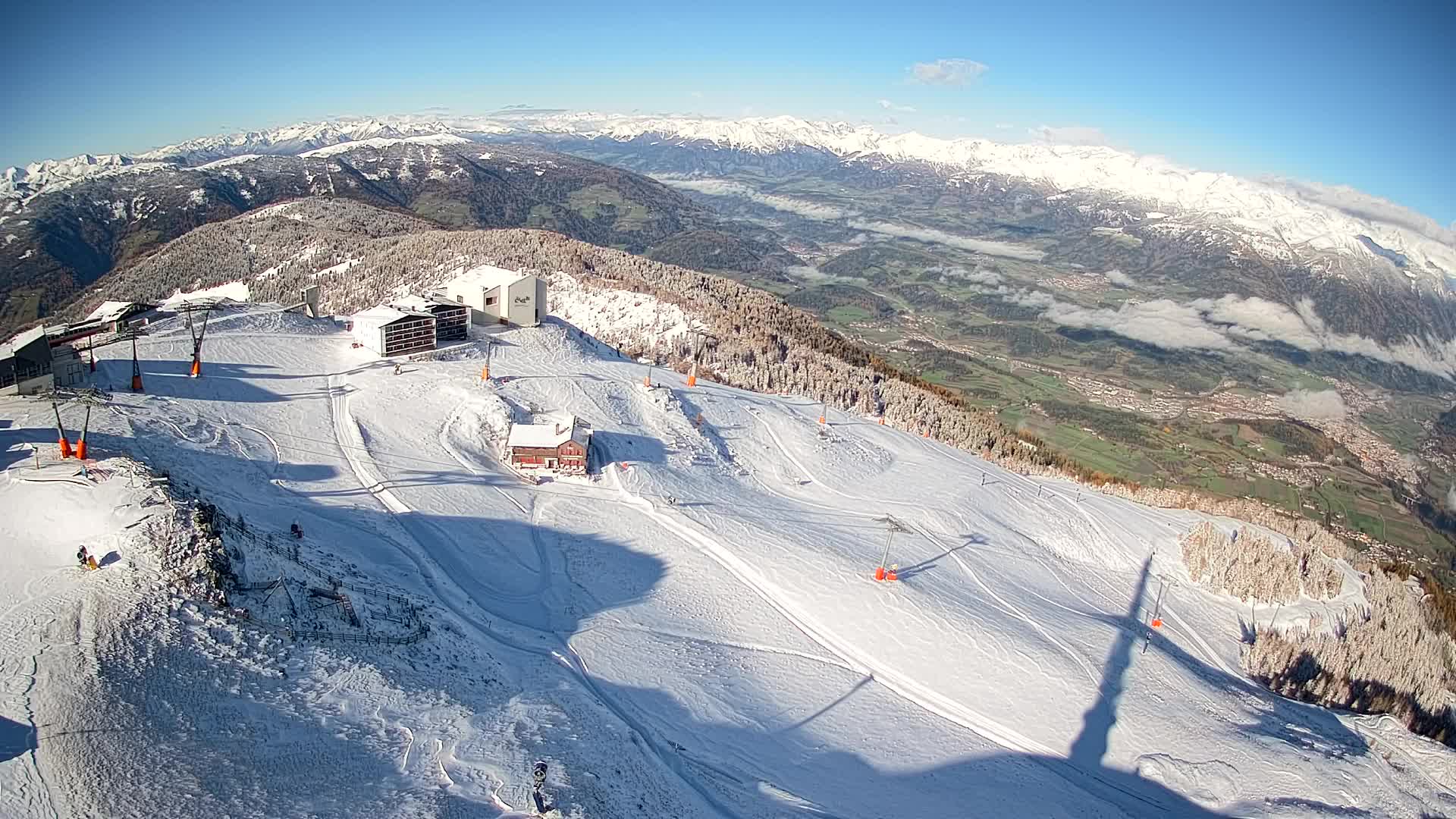 Smučišče Kronplatz – vrh | pogled na Bruneck