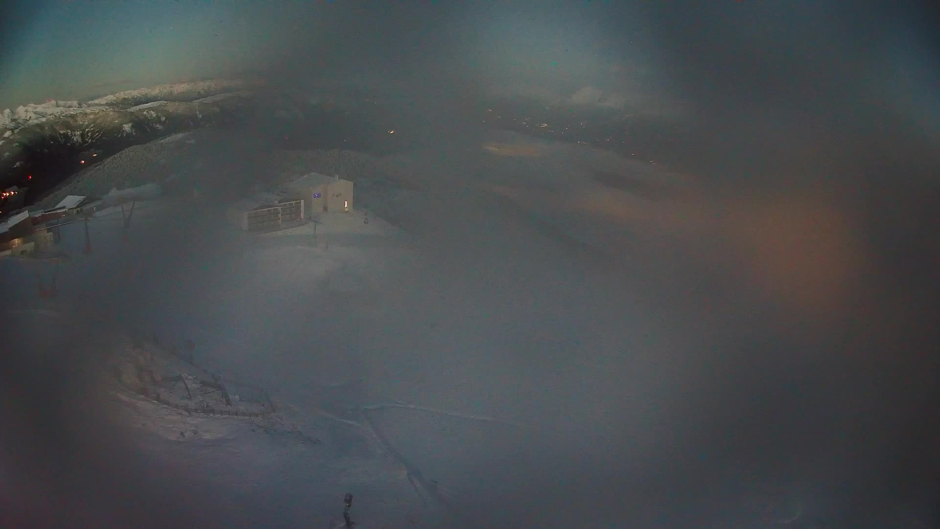 Skigebiet Kronplatz Gipfel | Blick auf Bruneck