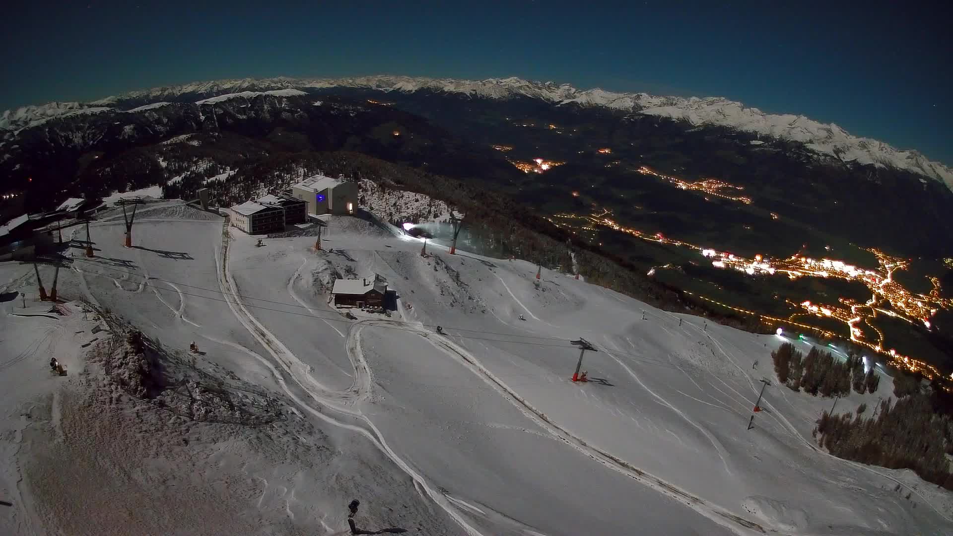 Smučišče Kronplatz – vrh | pogled na Bruneck