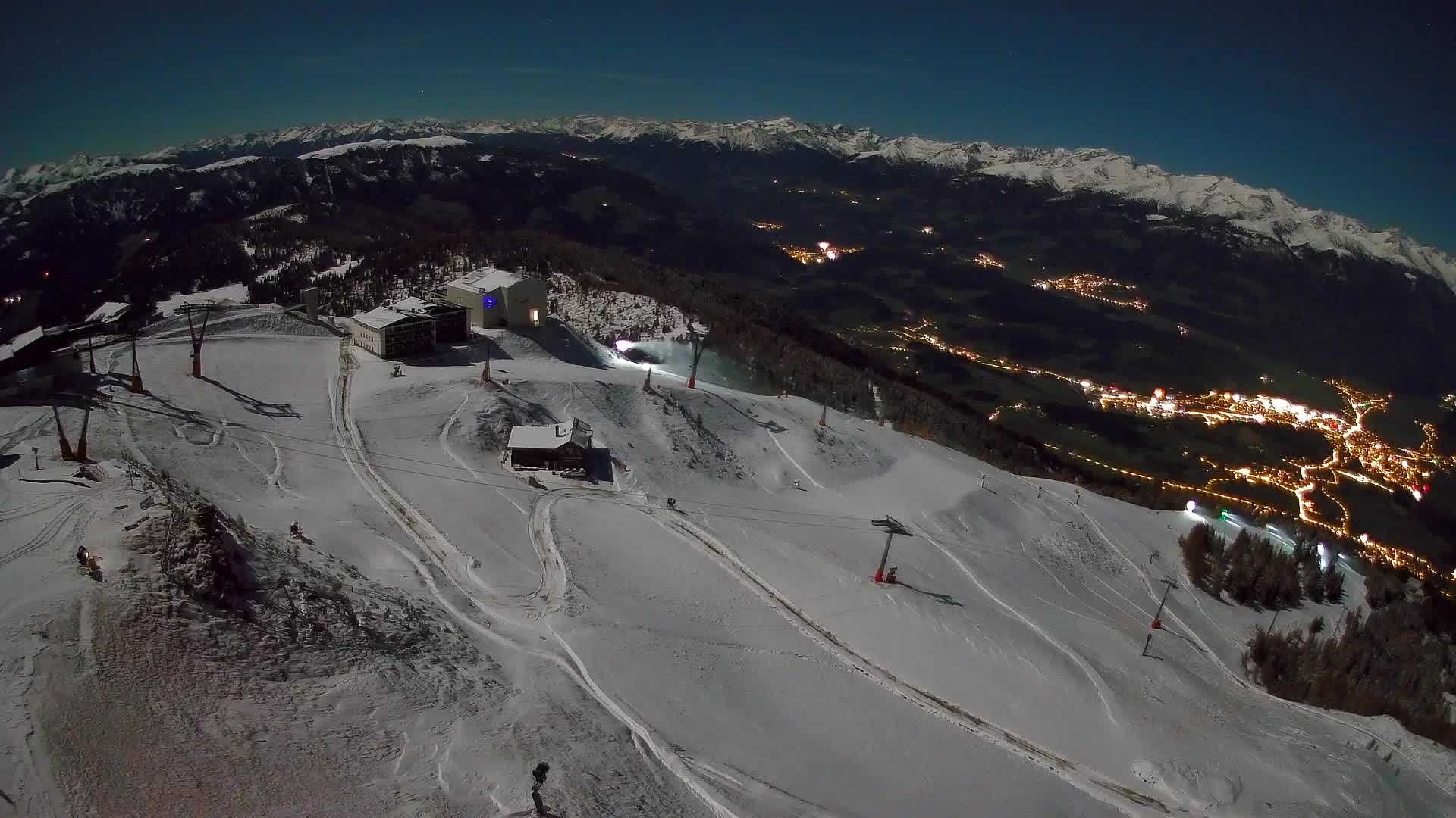 Smučišče Kronplatz – vrh | pogled na Bruneck