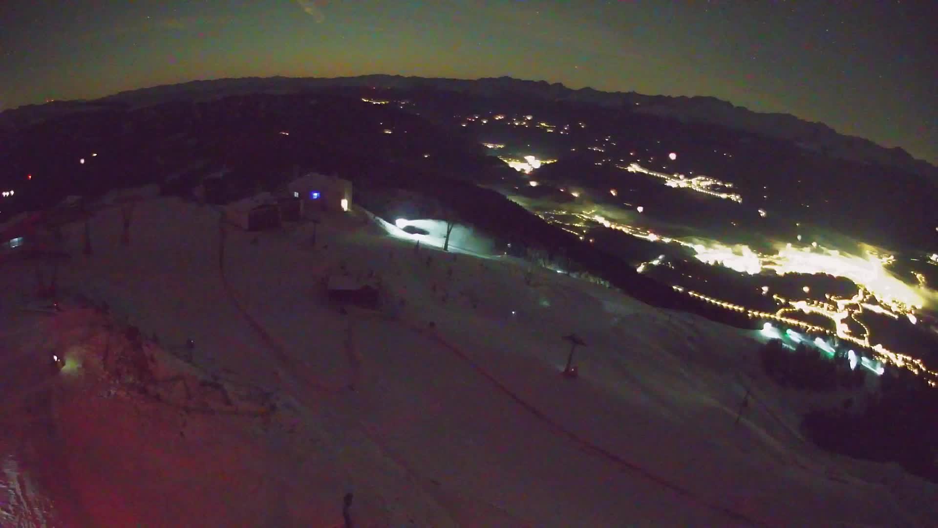 Smučišče Kronplatz – vrh | pogled na Bruneck