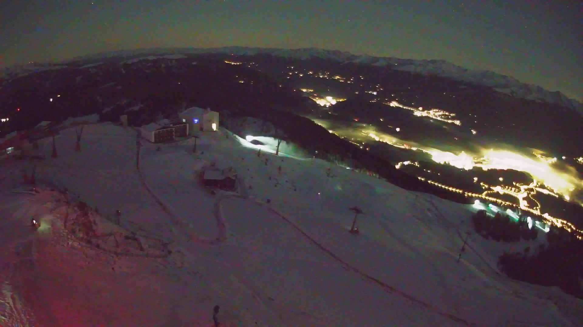 Smučišče Kronplatz – vrh | pogled na Bruneck