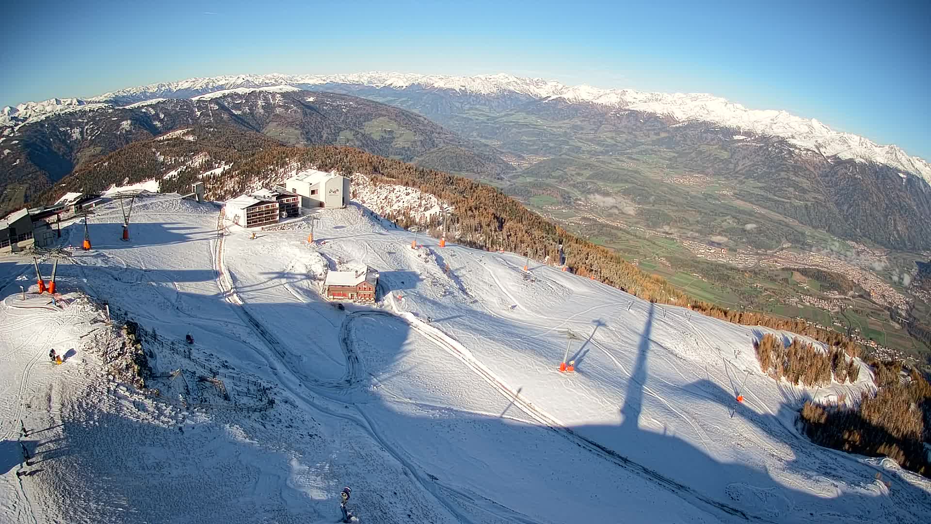 Smučišče Kronplatz – vrh | pogled na Bruneck