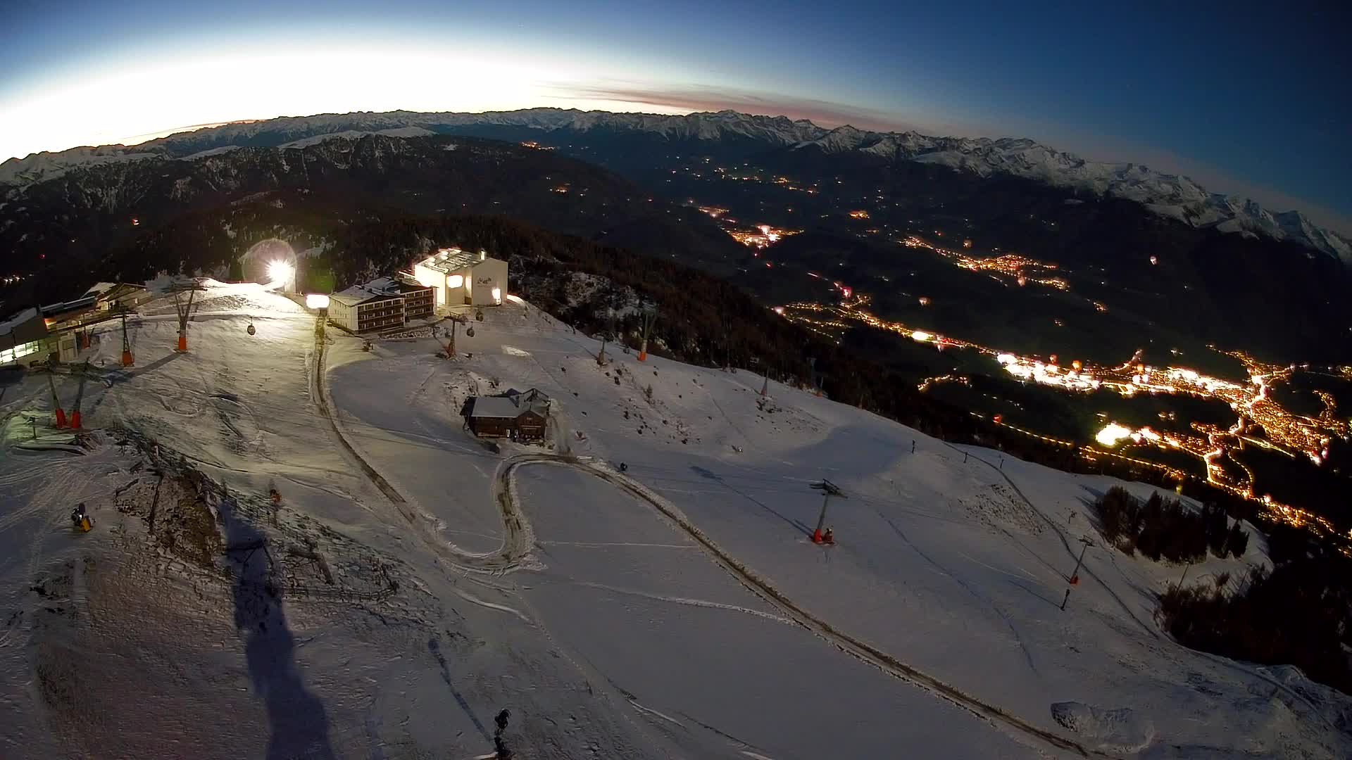 Skijalište Kronplatz – vrh | pogled na Bruneck