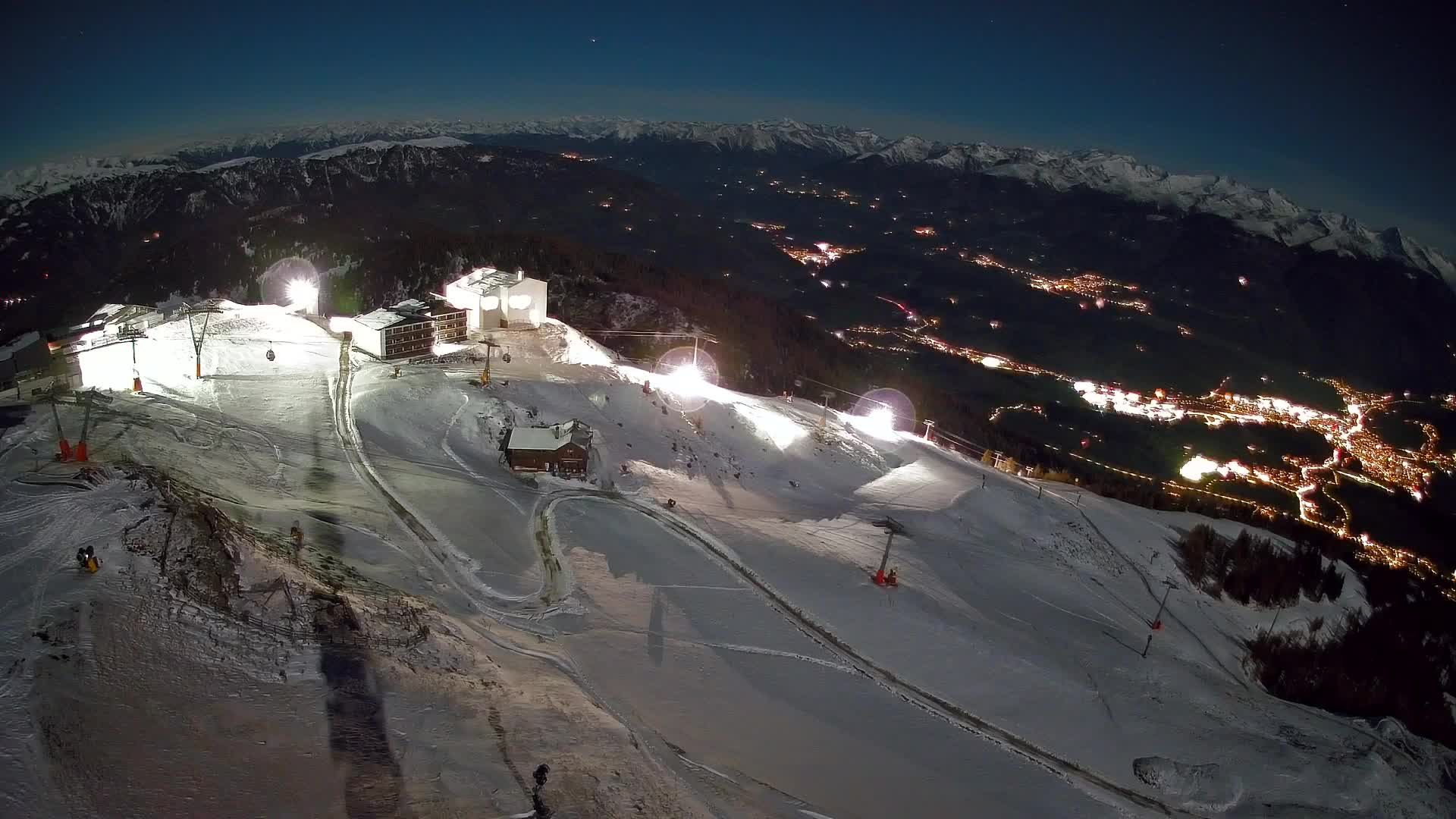 Smučišče Kronplatz – vrh | pogled na Bruneck