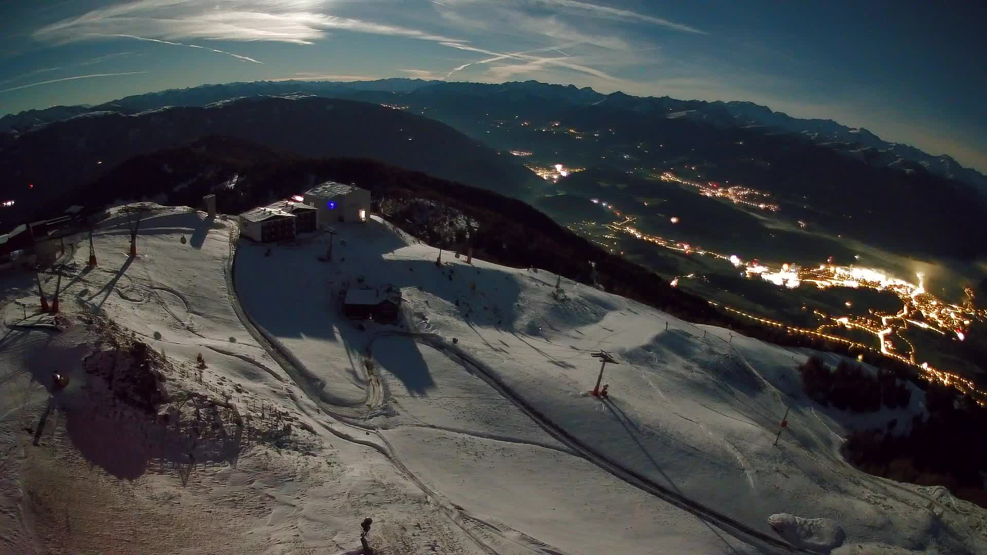 Smučišče Kronplatz – vrh | pogled na Bruneck