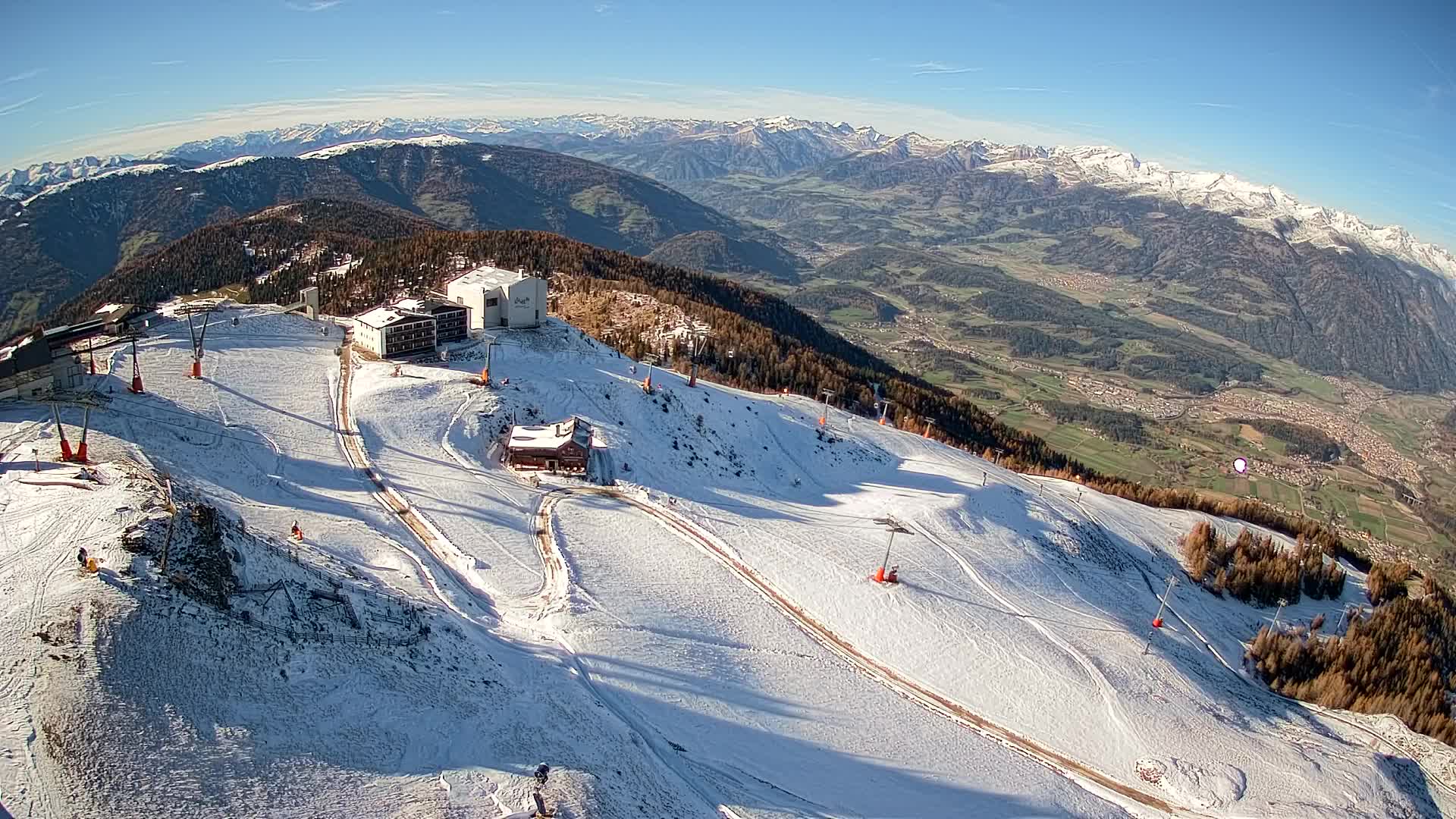 Skijalište Kronplatz – vrh | pogled na Bruneck